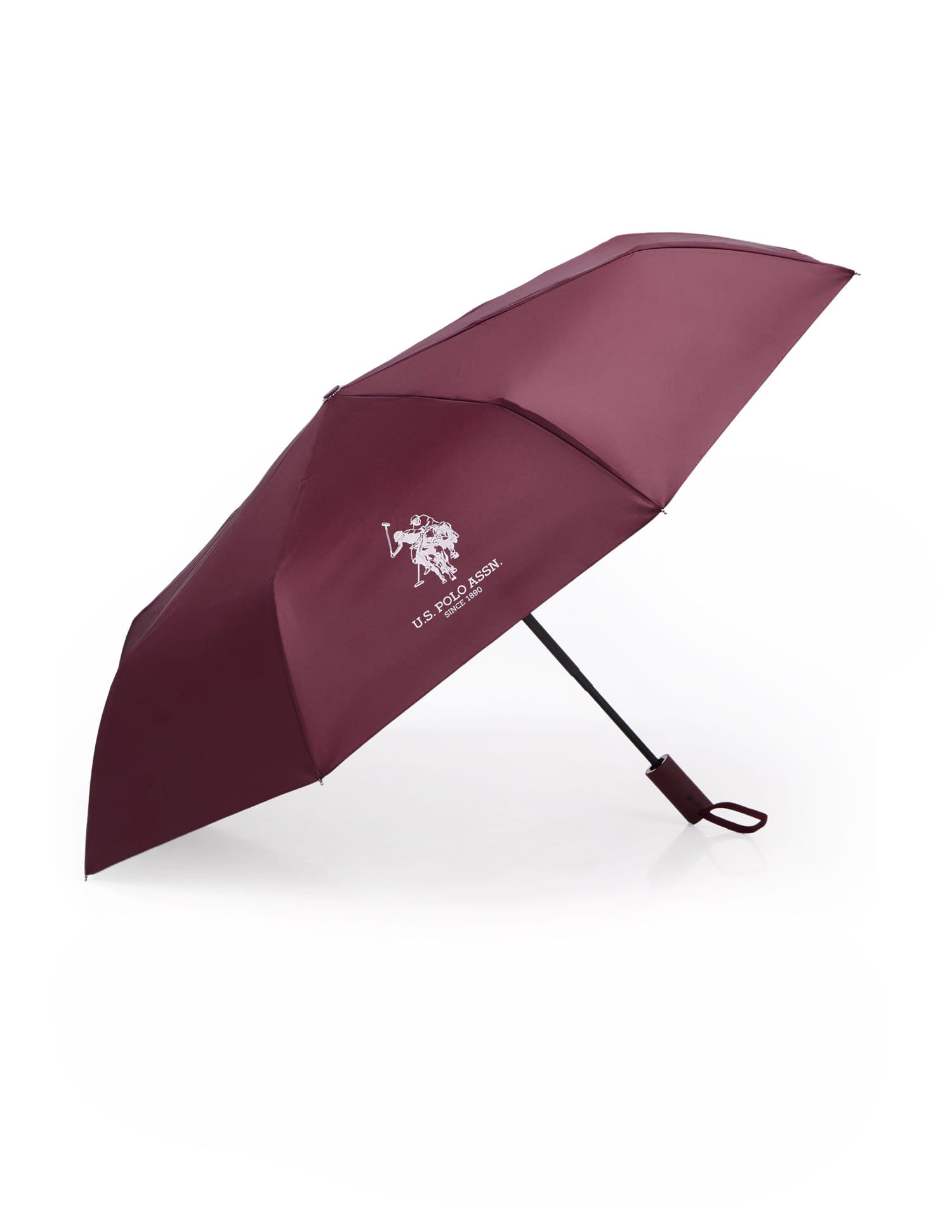Logo Print Durable Umbrella Red - U.S. Polo Assn. India | Large