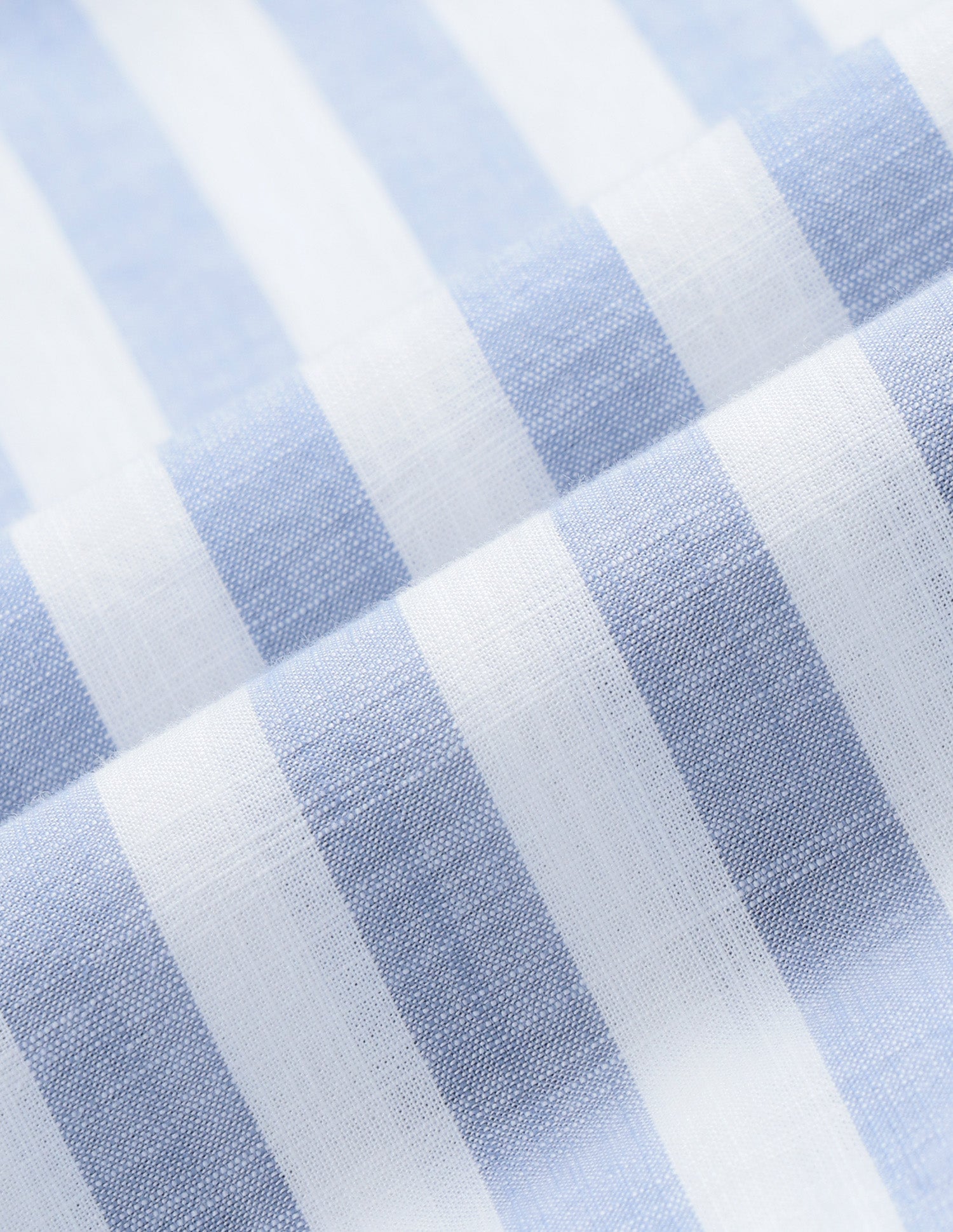 Vertical Striped Regular Fit Shirt Light Blue - U.S. Polo Assn. India | Large