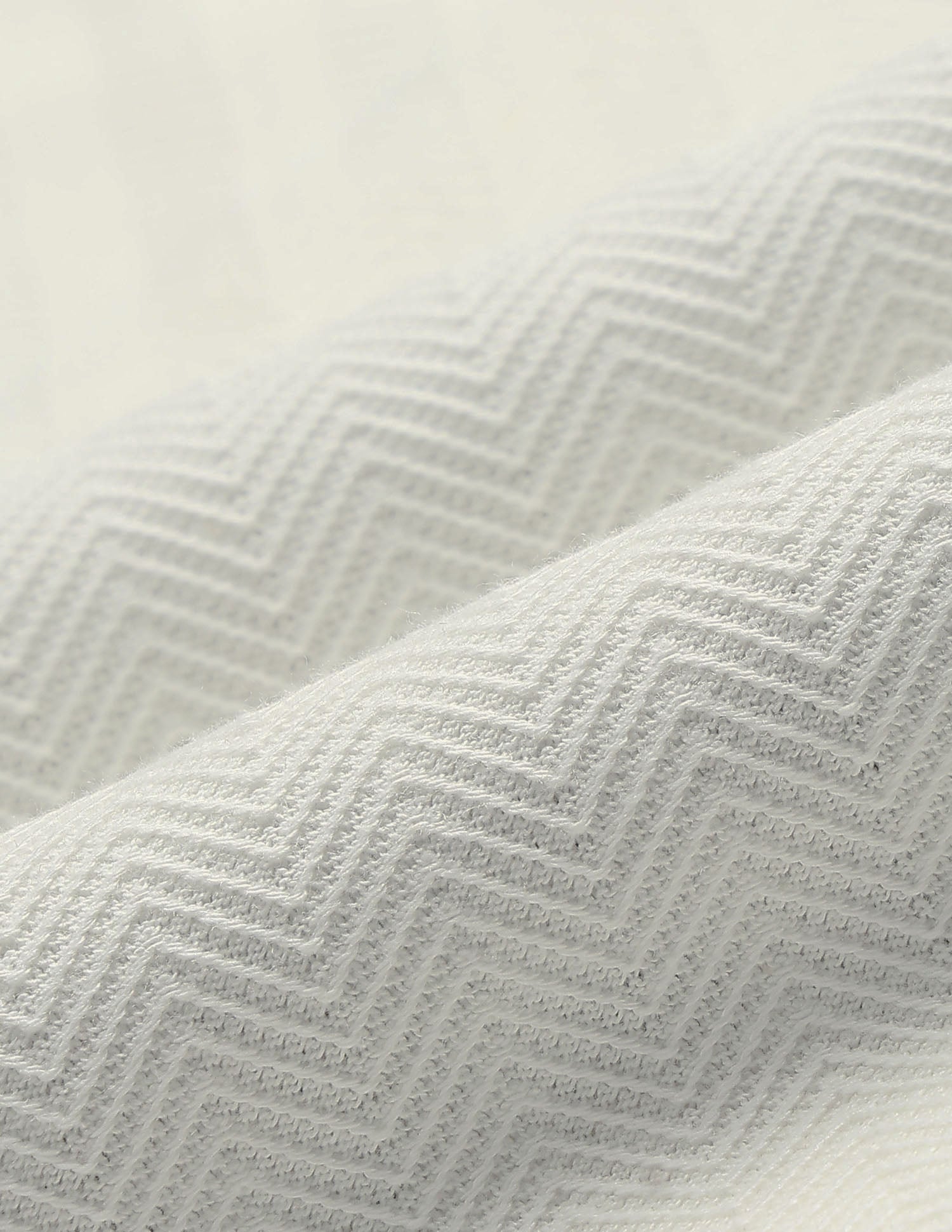 Self Design Chevron Varsity Polo Shirt Off White - U.S. POLO ASSN. | Large