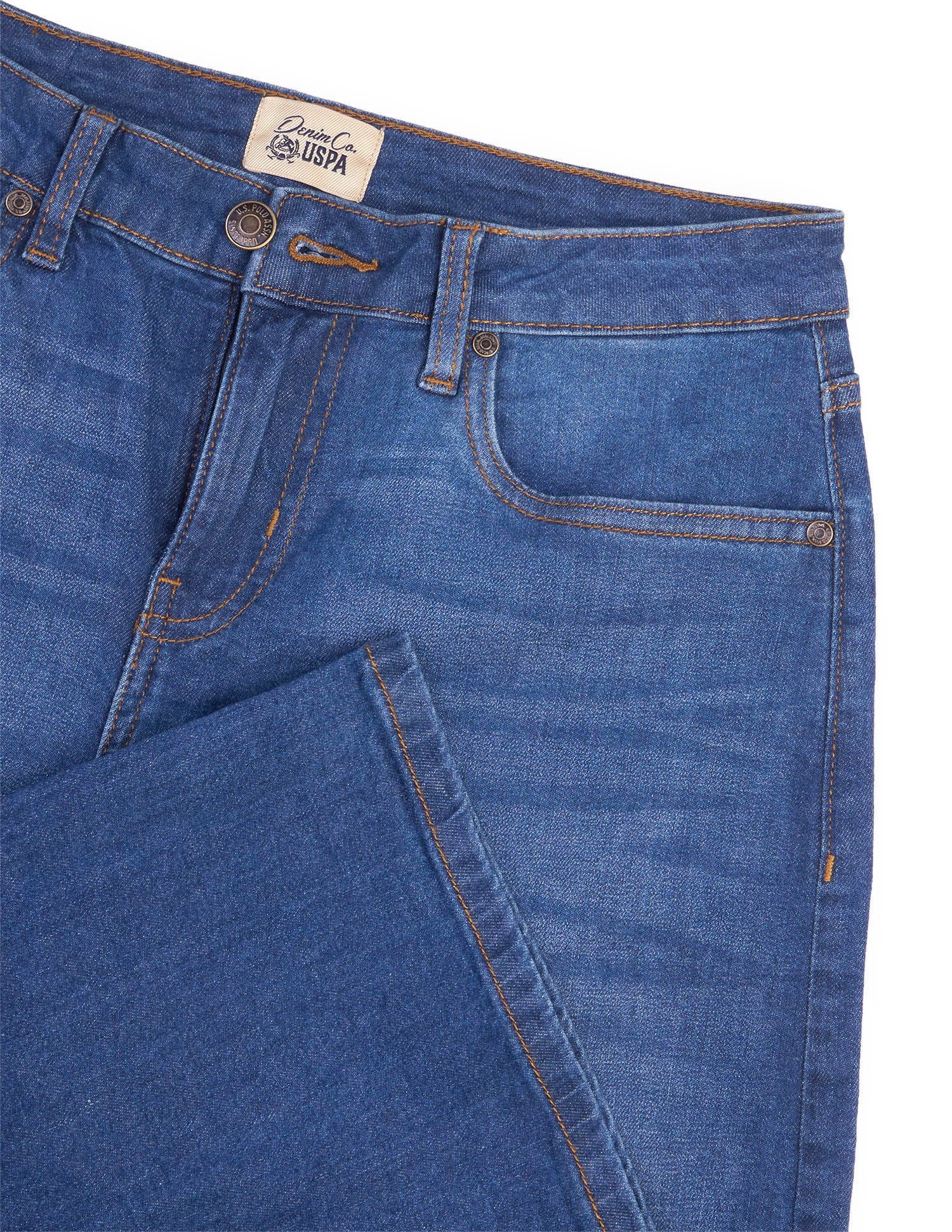 Baggy Fit Blue Jeans Dark Blue - U.S. Polo Assn. India | Large