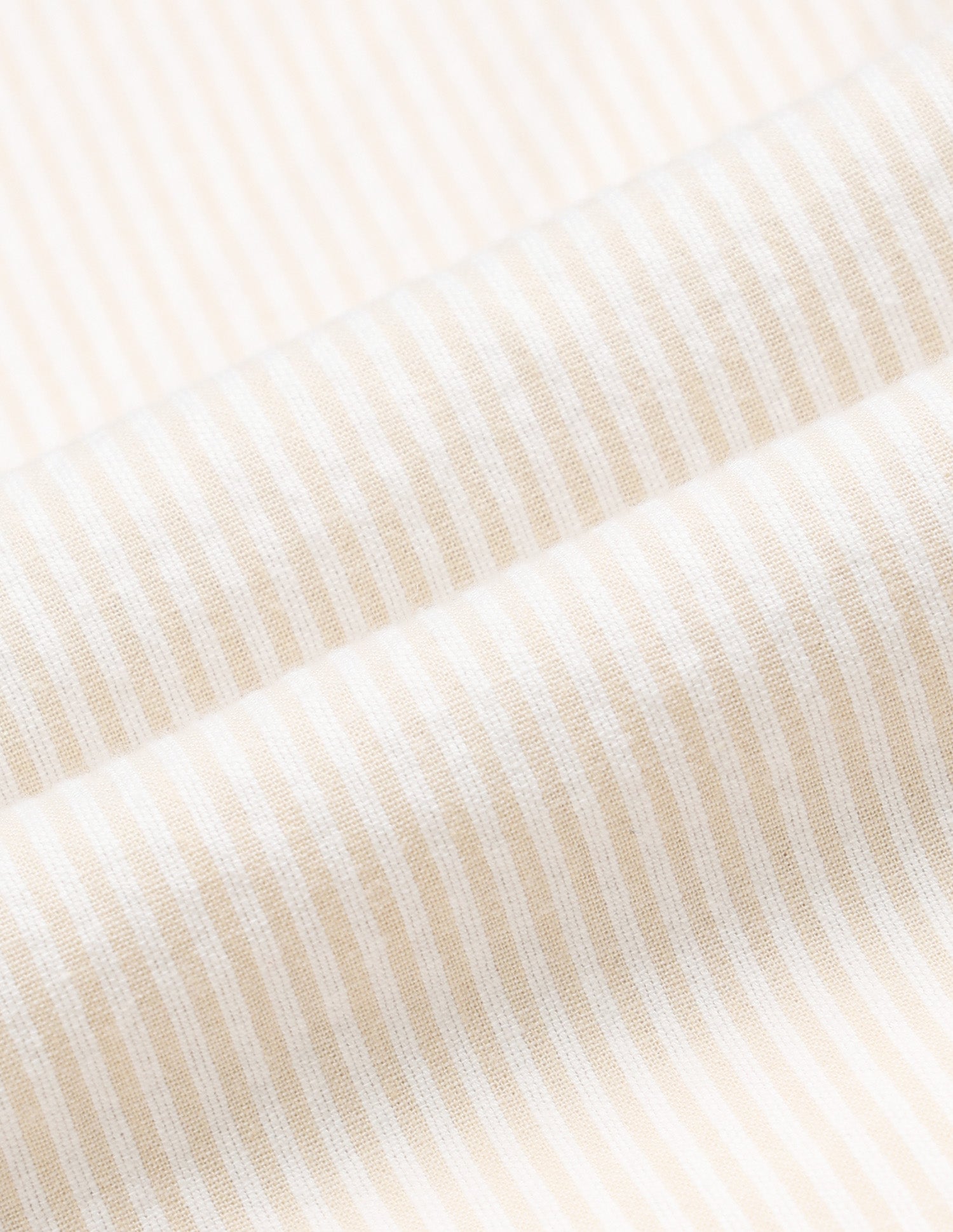 Vertical Striped Seersucker Weave Shirt Beige - U.S. Polo Assn. India | Large