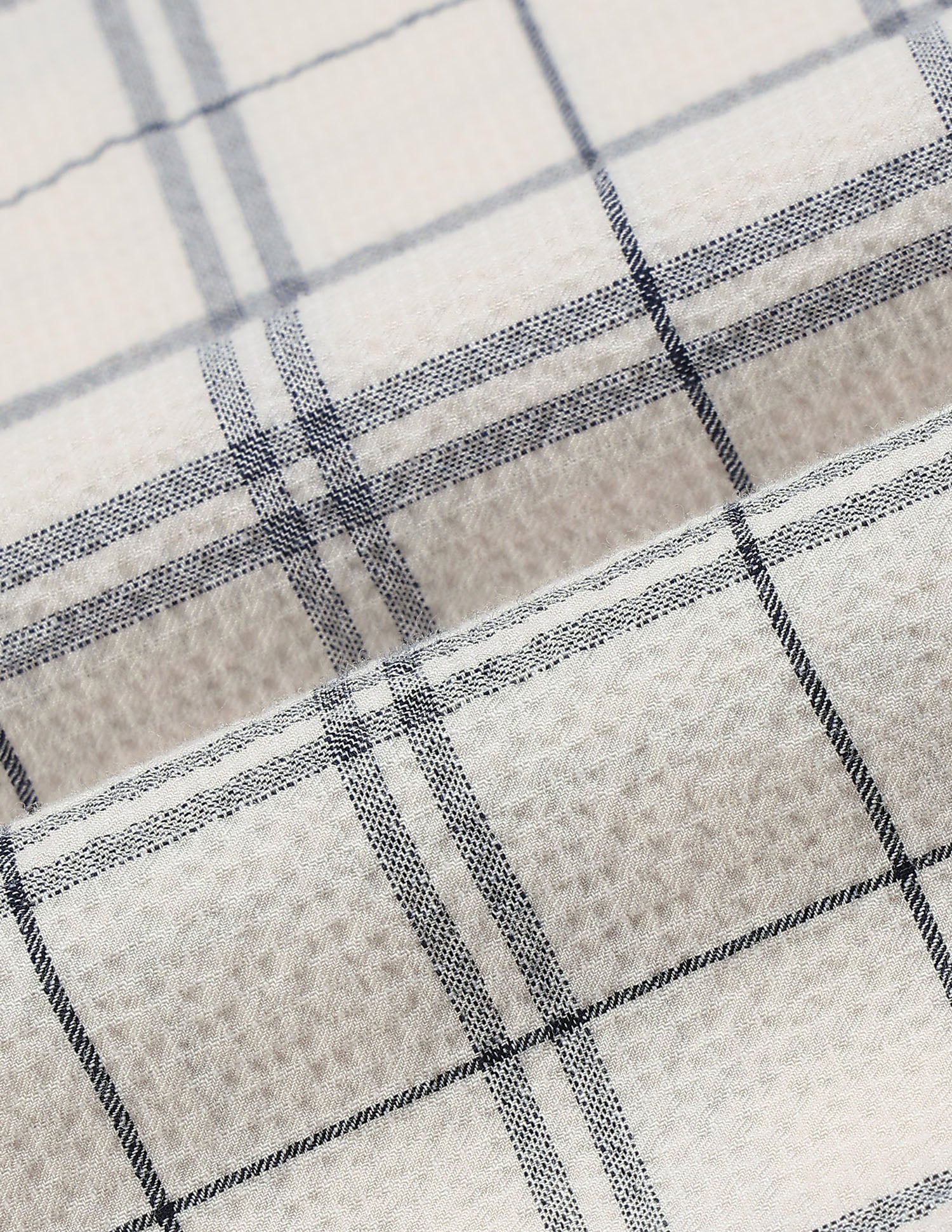 Grid Tattersall Checked Regular Fit Shirt Ecru - U.S. Polo Assn. India | Large