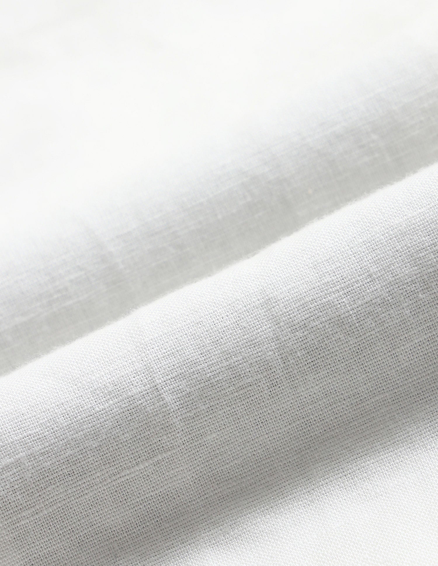 Slim Fit Poplin Linen Shirt White - U.S. Polo Assn. India | Large