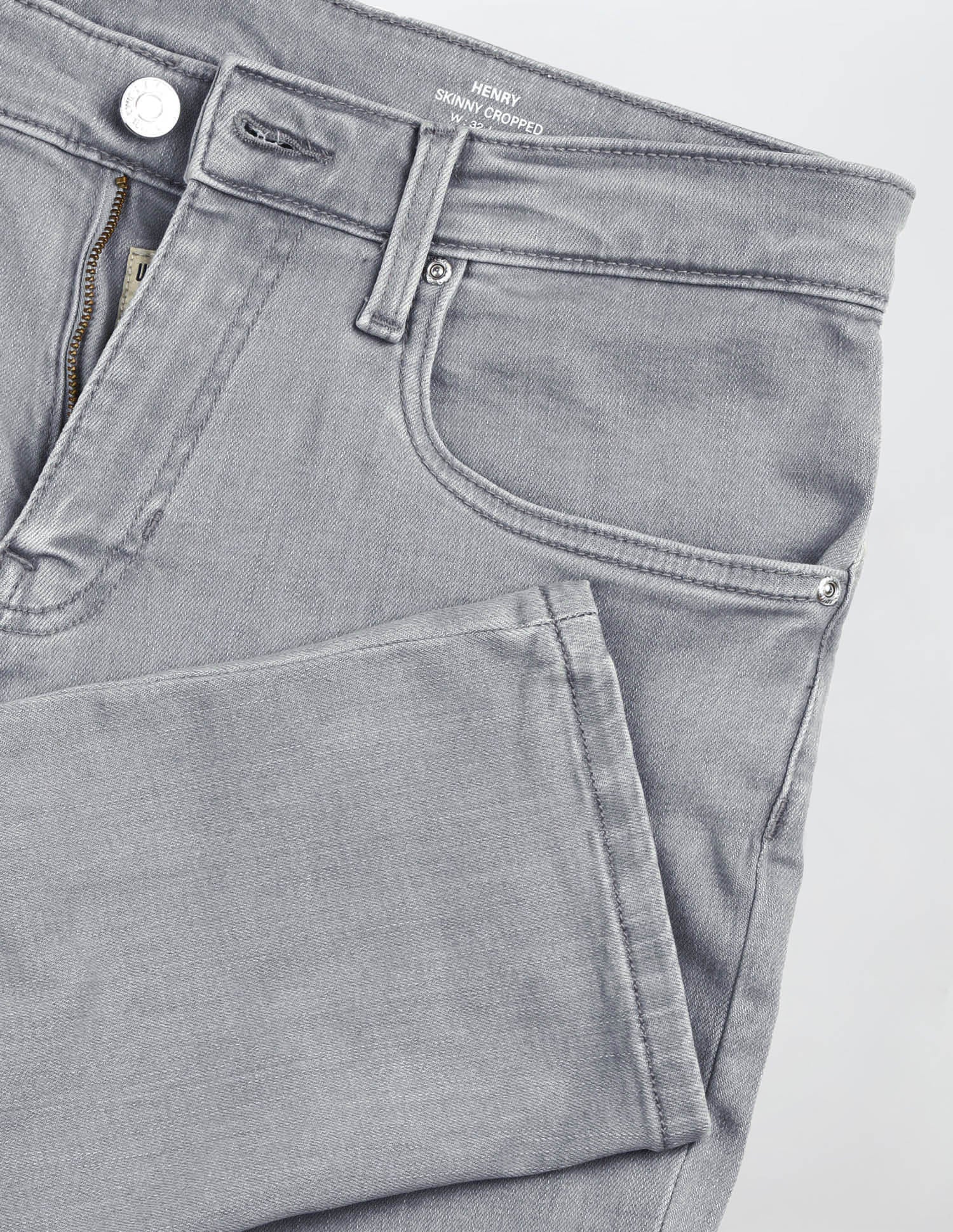 Henry Tapered Fit Grey Jeans Light Grey - U.S. POLO ASSN. | Large