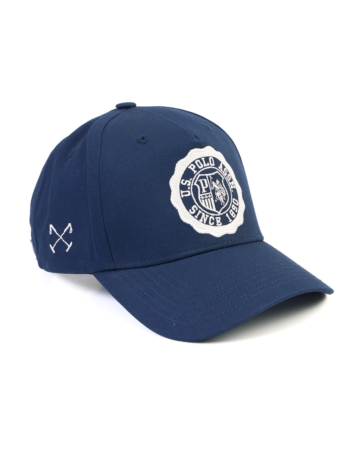 Brand Embroidered Twill Cap Blue - U.S. POLO ASSN. | Large