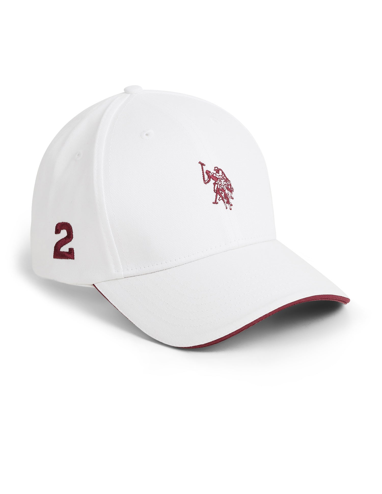 Solid Twill Cap White - U.S. Polo Assn. India | Large