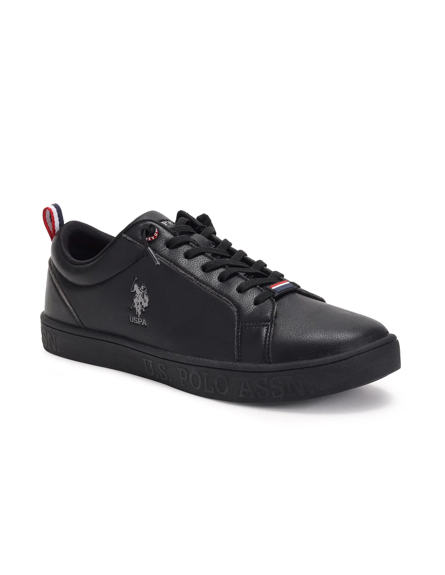 Men Dorit 2.0 Black All Day Sneakers Black - U.S. Polo Assn. India | Large