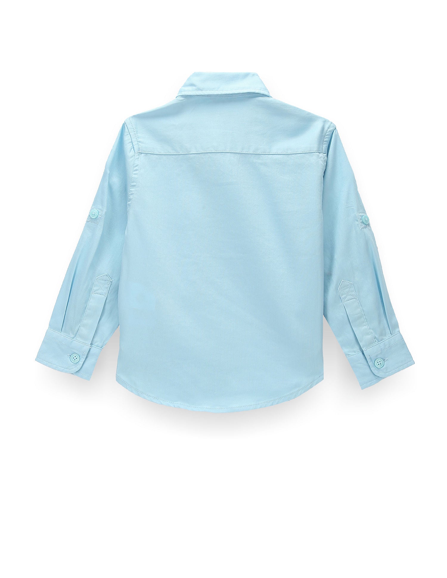 Boys Solid Dobby Shirt Light Blue - U.S. POLO ASSN. | Large