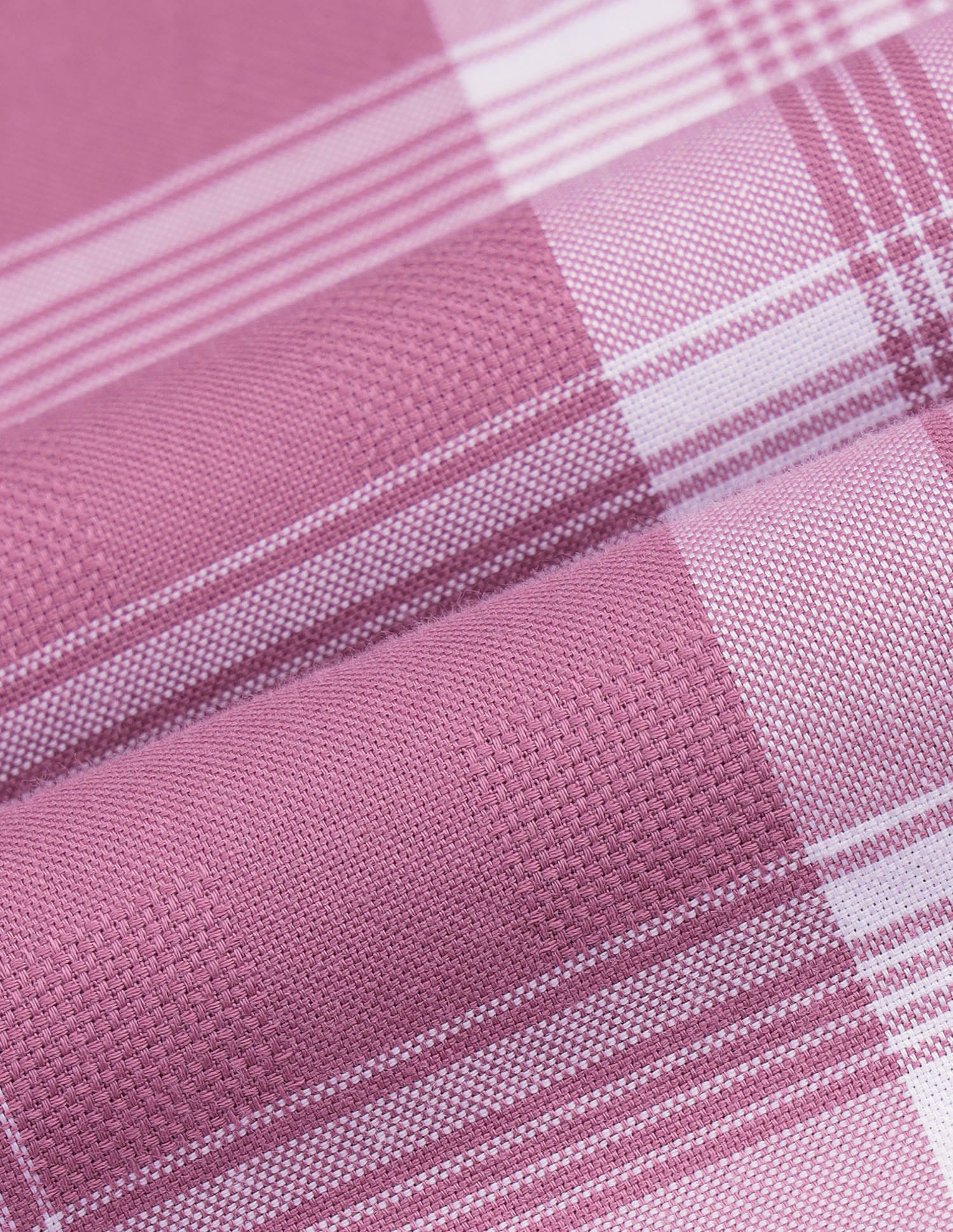Grid Tattersall Checked Tailored Fit Shirt Pink - U.S. Polo Assn. India | Large
