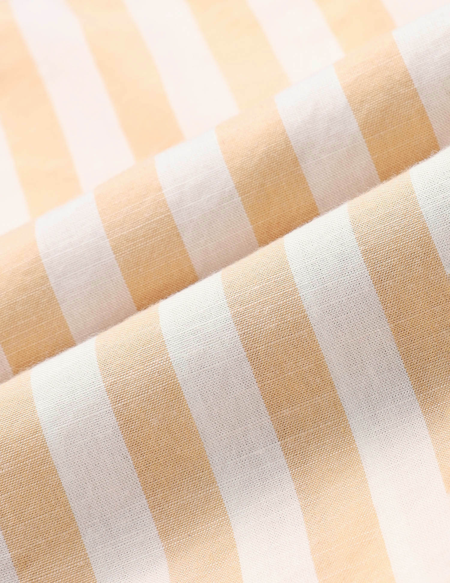 Boys Vertical Striped Regular Fit Shirt Beige - U.S. POLO ASSN. | Large