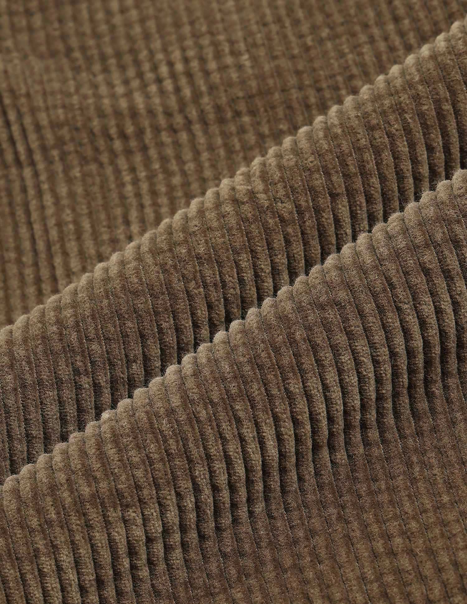 Boys Corduroy Regular Fit Shacket Brown - U.S. POLO ASSN. | Large