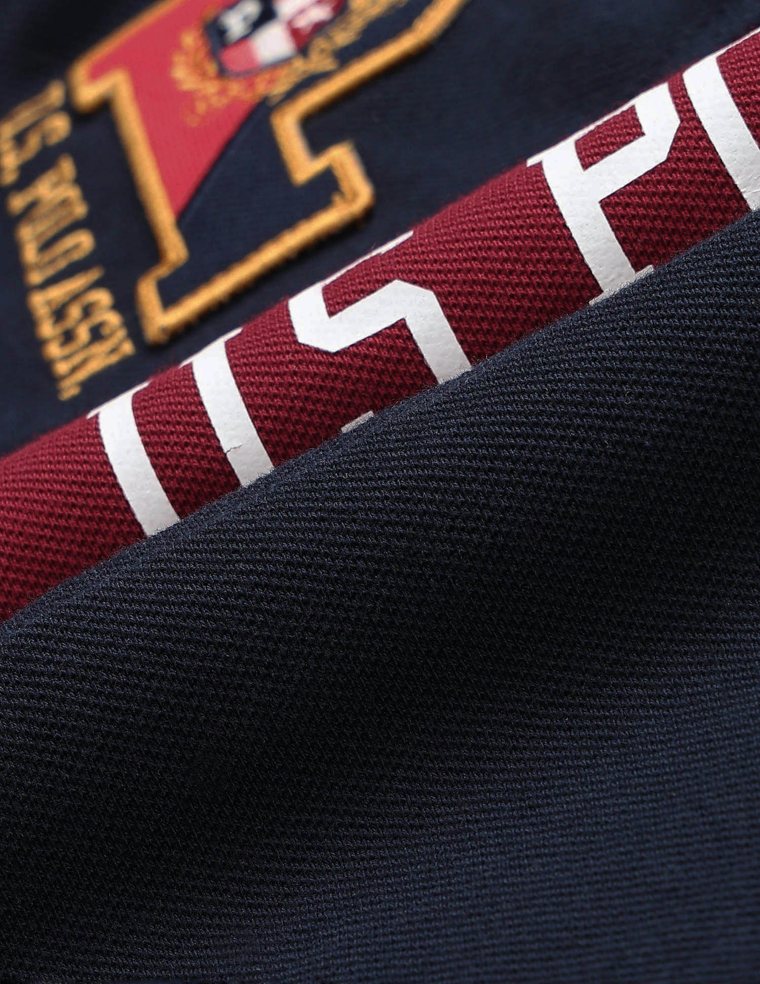 Boys Graphic Brand Printed Polo Shirt Navy - U.S. POLO ASSN. | Large