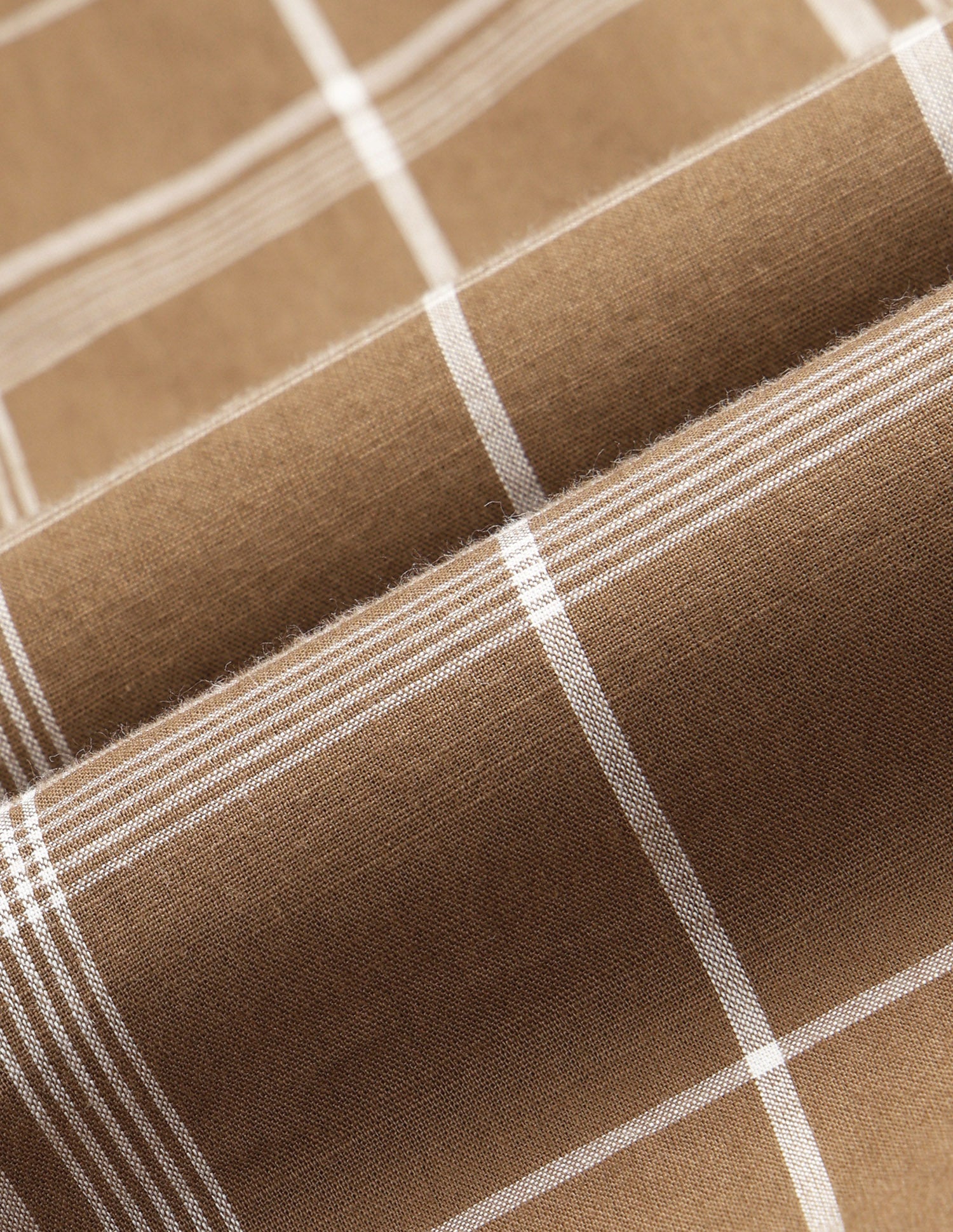 Grid Tattersall Checked Regular Fit Shirt Light Brown - U.S. Polo Assn. India | Large