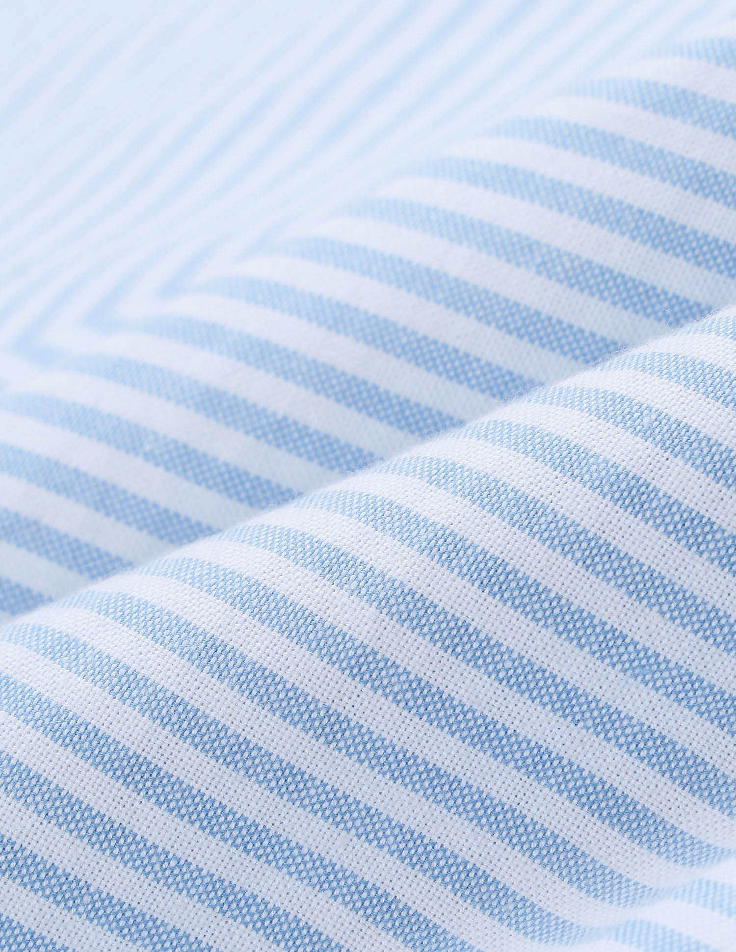 Girls Vertical Striped A-Line Dress Light Blue - U.S. POLO ASSN. | Large