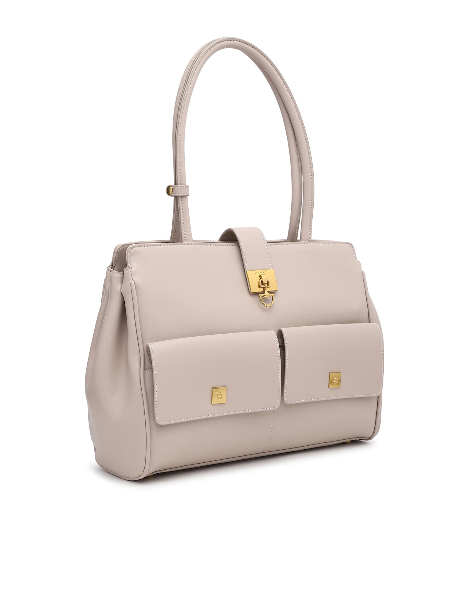 Women Alice Shoulder Bag Beige - U.S. POLO ASSN. | Large