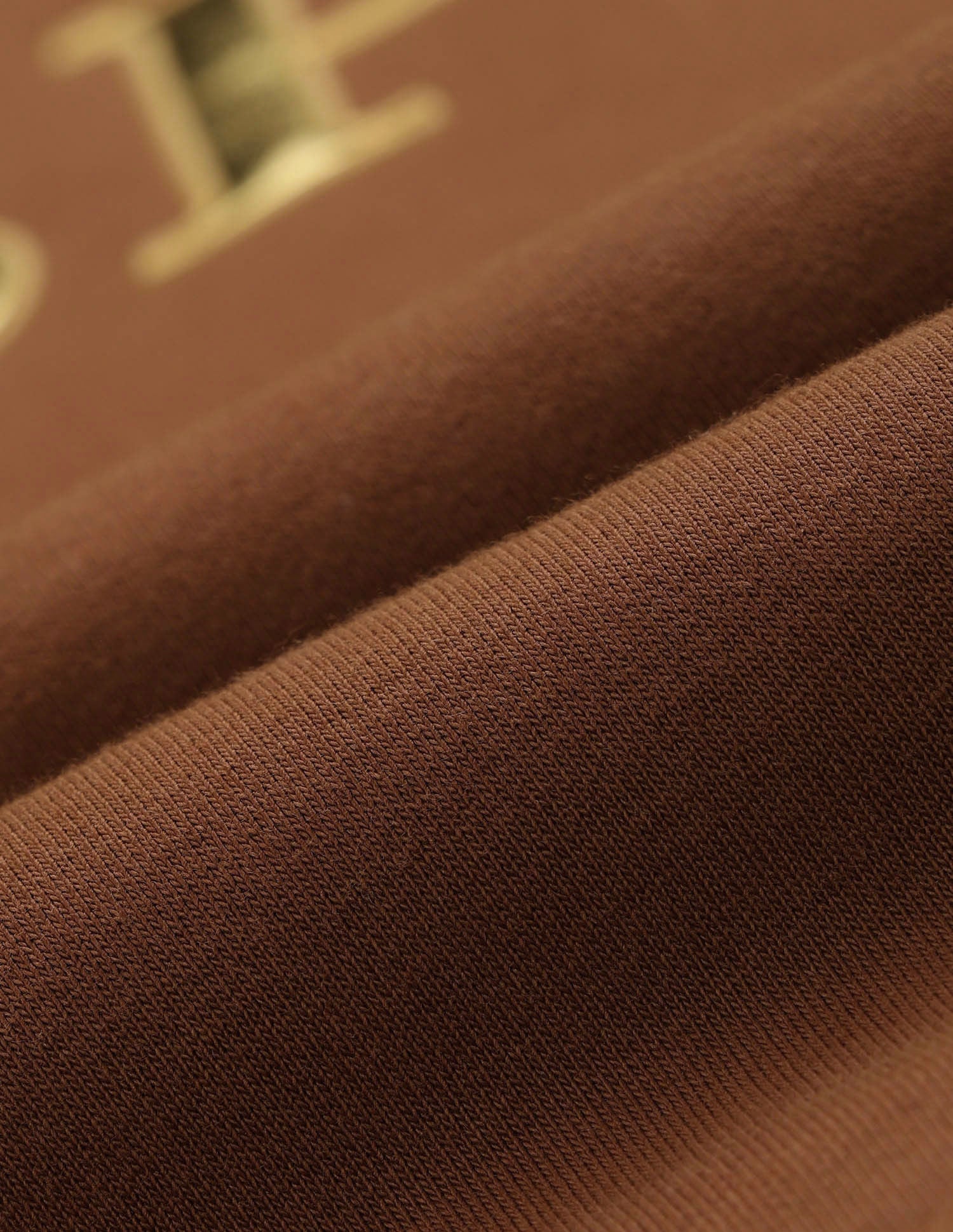 Brand Printed Loose Fit Sweatshirt Brown - U.S. POLO ASSN. | Large