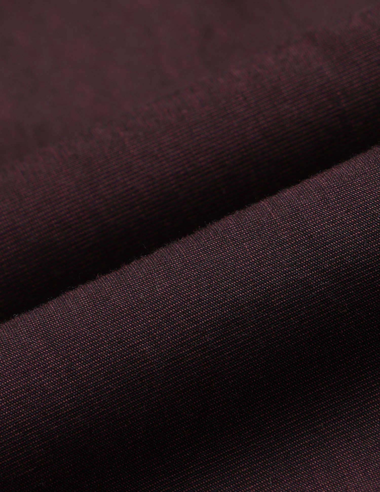 Textured Cotton Shirt Maroon - U.S. POLO ASSN. | Large