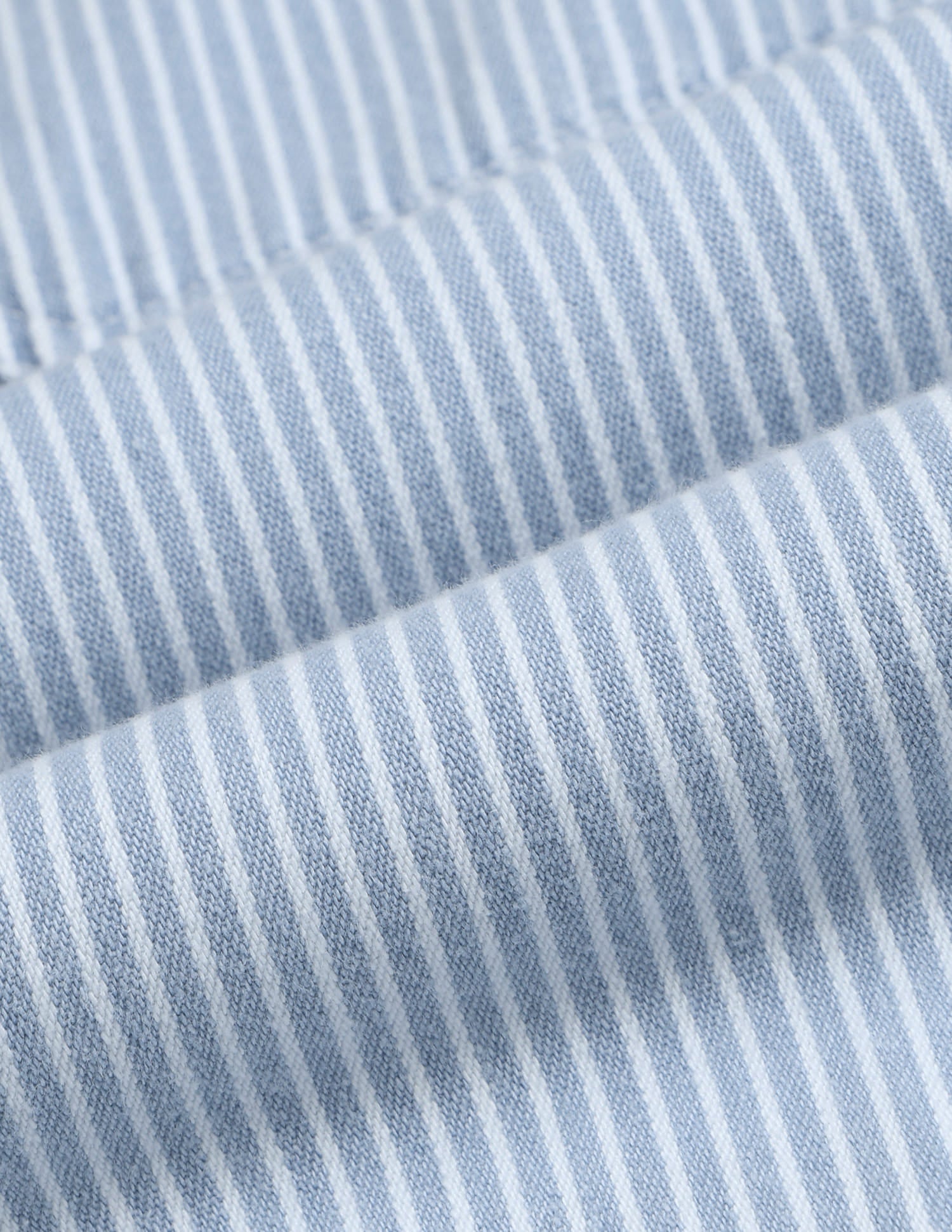 Twill Vertical Striped Shirt Blue - U.S. Polo Assn. India | Large