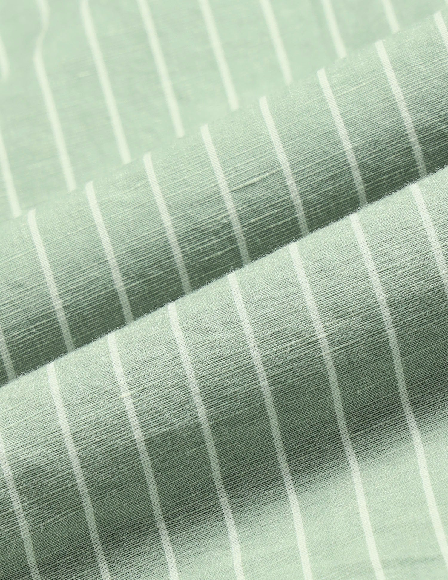 Vertical Striped Regular Fit Shirt Sage - U.S. Polo Assn. India | Large