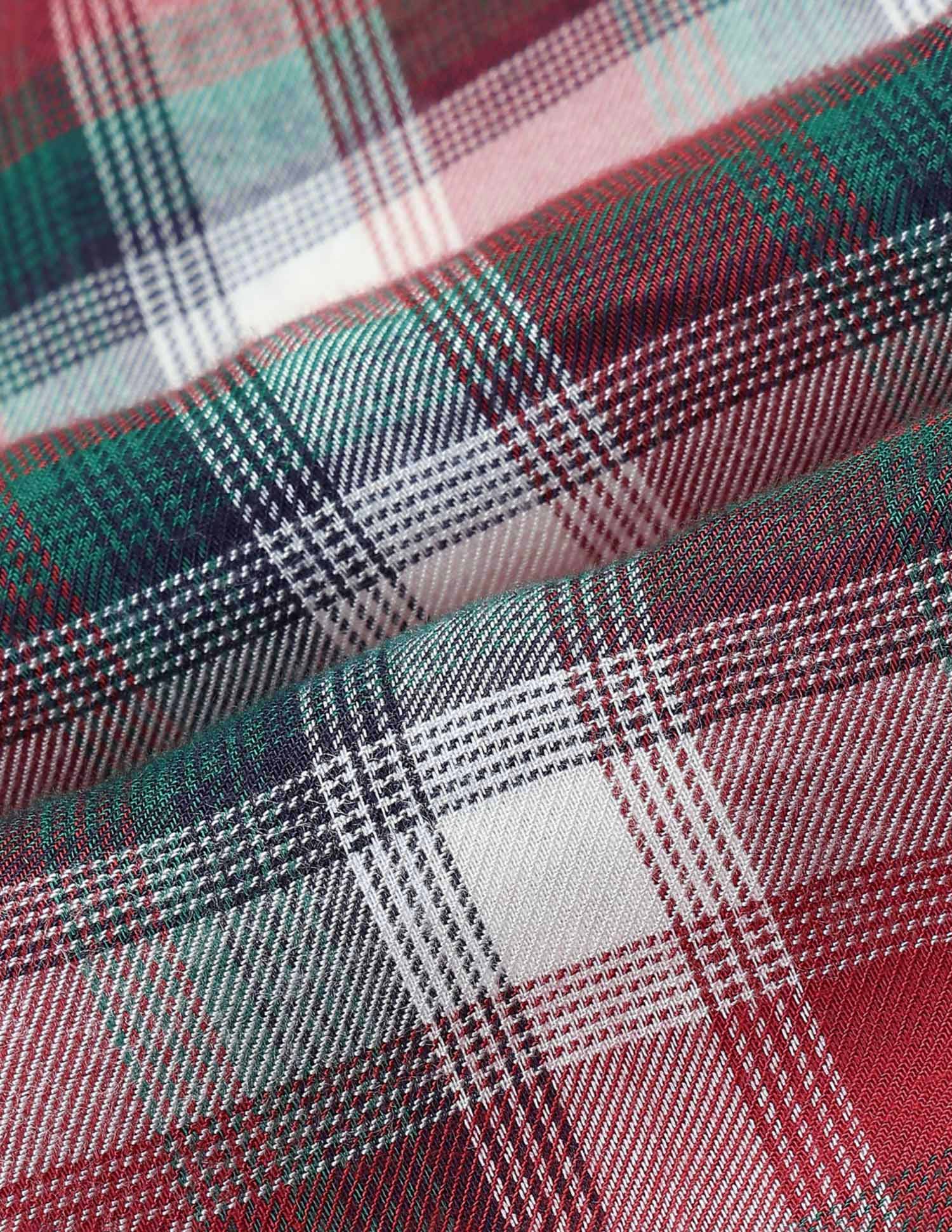 Girls Checked Shirt Dress Red - U.S. POLO ASSN. | Large