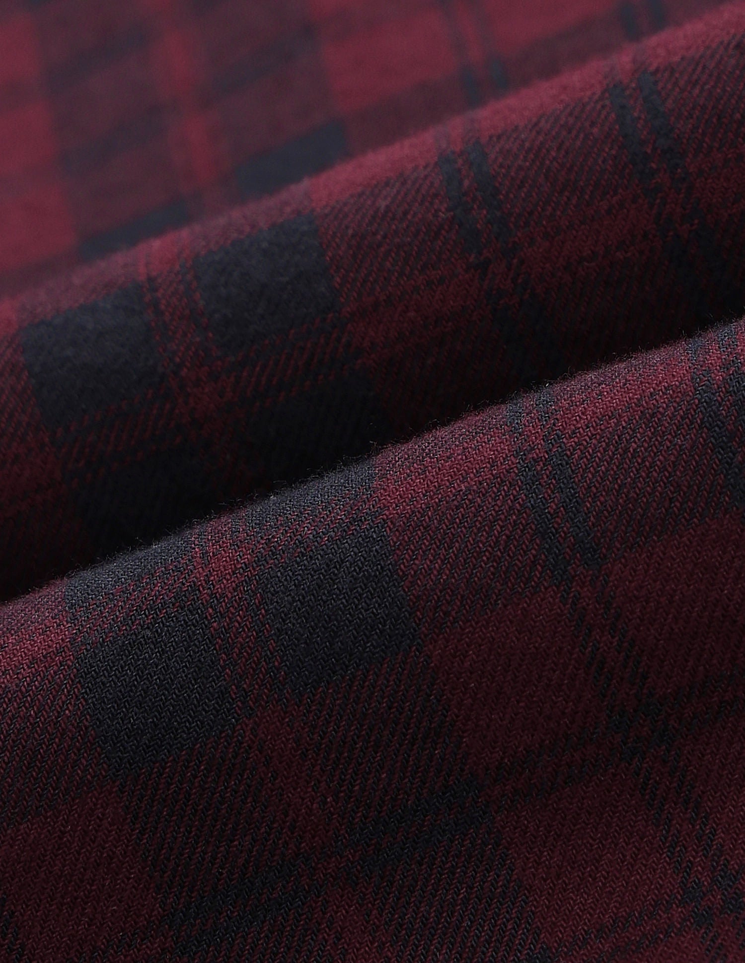 Slim Fit Tartan Checked Shirt Maroon - U.S. Polo Assn. India | Large