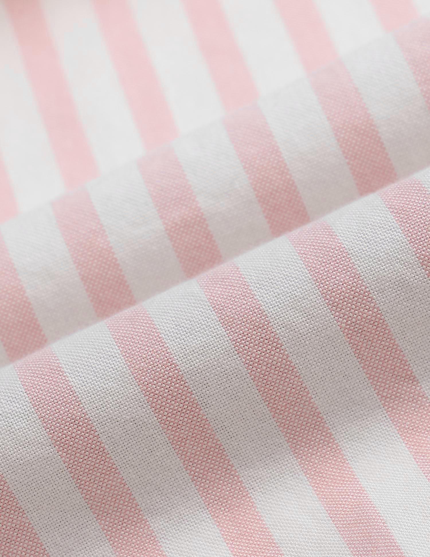 Boys Vertical Striped Oxford Shirt Pink - U.S. Polo Assn. India | Large