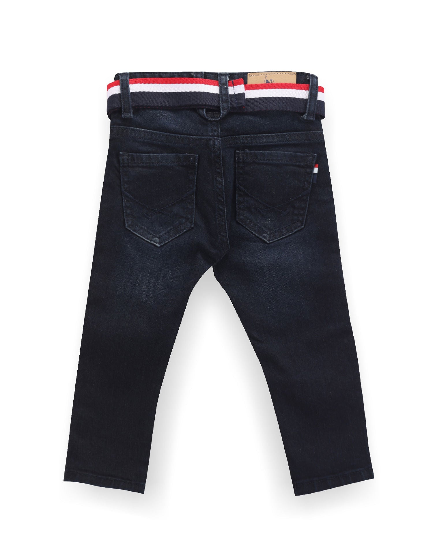 Boys Dark Wash Jeans Dark Blue - U.S. POLO ASSN. | Large