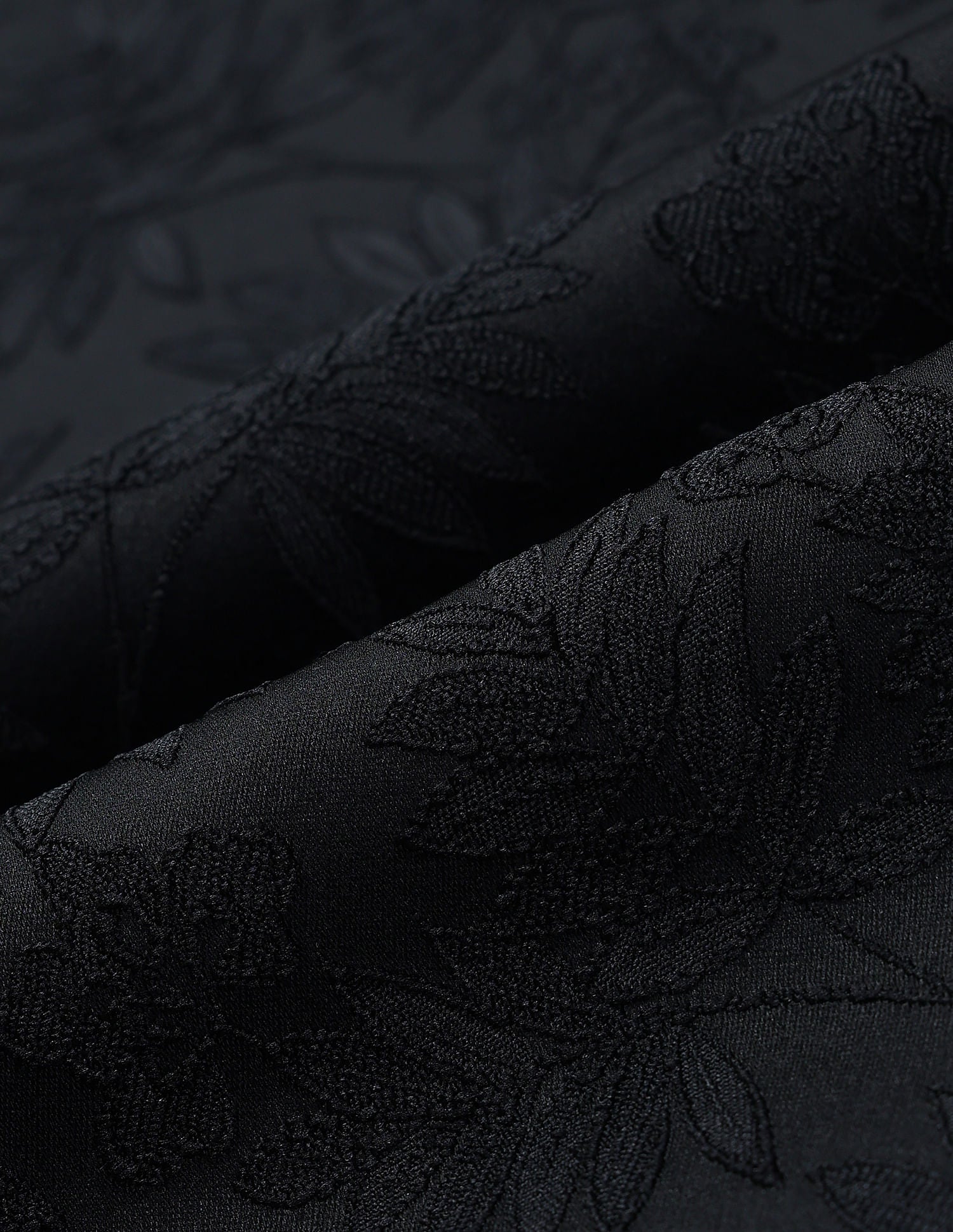 Polo Collar Jacquard Shift Dress Black - U.S. POLO ASSN. | Large