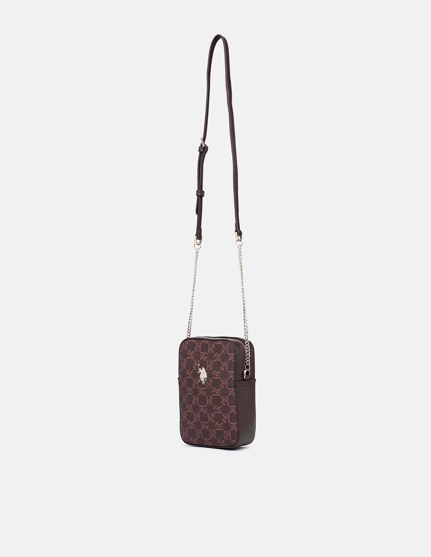 Cruz Monogram Crossbody Bag Brown - U.S. Polo Assn. India | Large