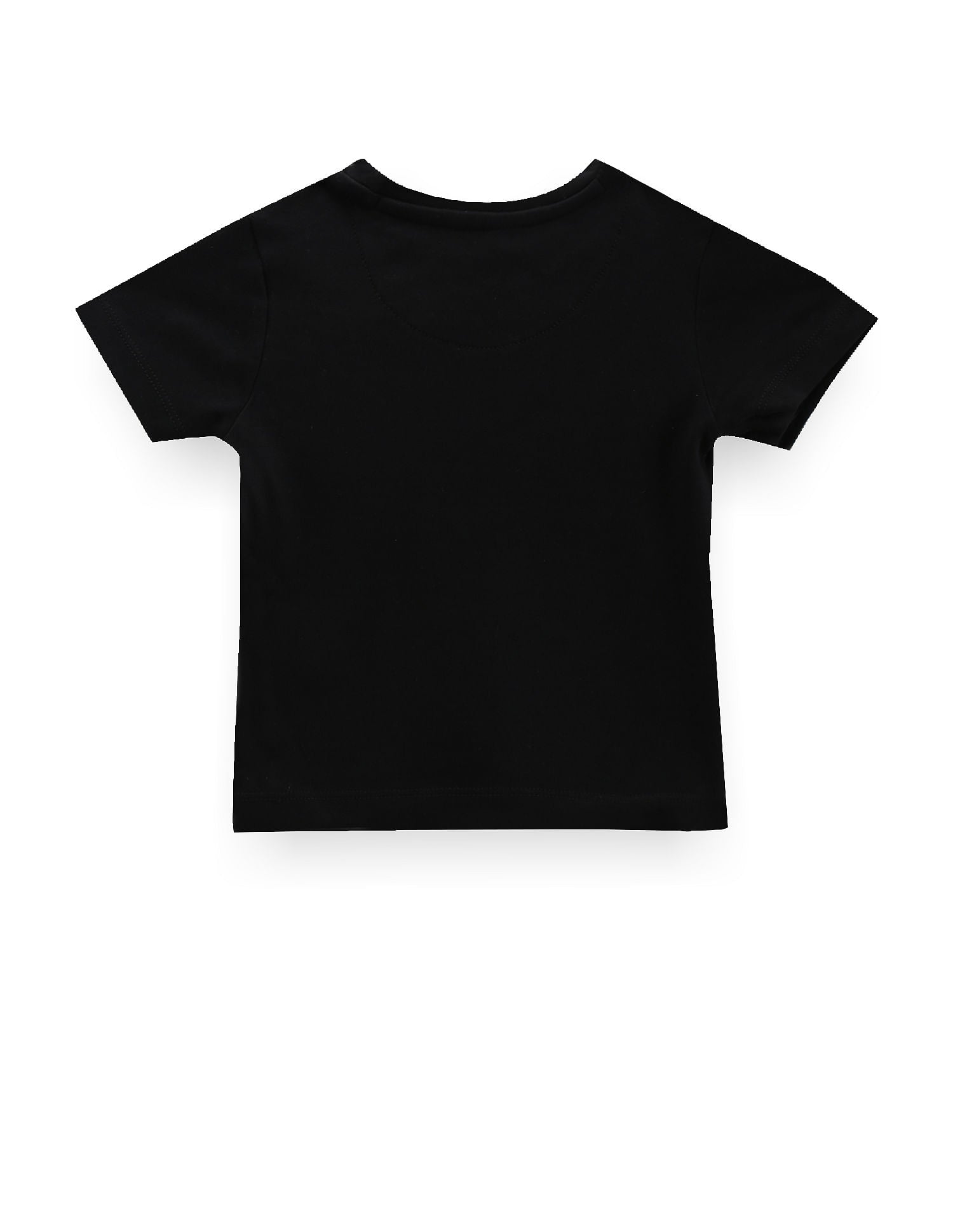 Boys Pure Cotton T-Shirt Black - U.S. Polo Assn. India | Large