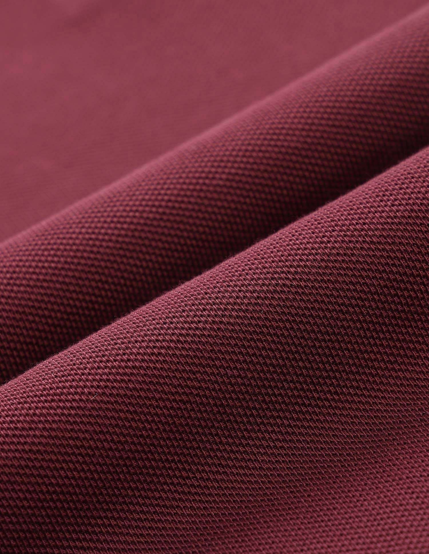 Solid Slim Fit Polo Shirt Wine - U.S. Polo Assn. India | Large