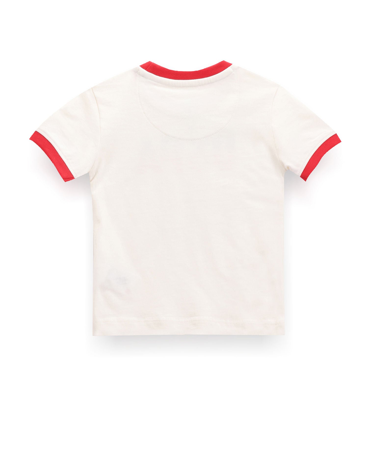 Boys Typographic Print T-Shirt Ecru - U.S. POLO ASSN. | Large