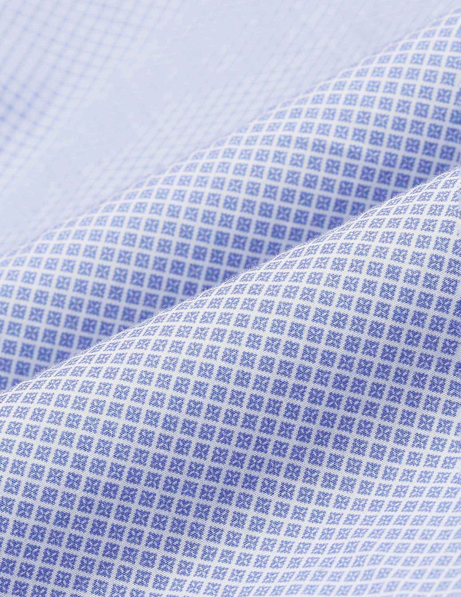 Micro Print Shirt Blue - U.S. POLO ASSN. | Large