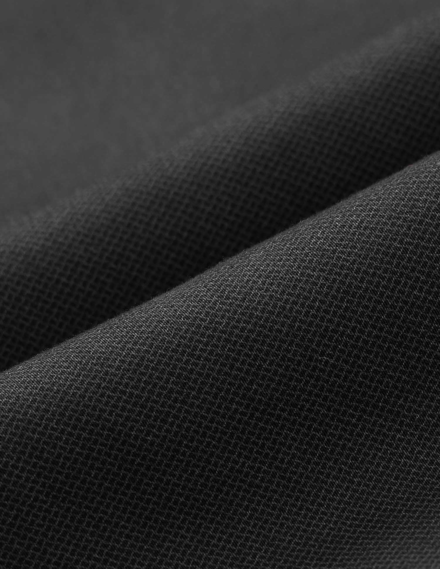 Textured Austin Slim Fit Twill Trousers Black - U.S. Polo Assn. India | Large