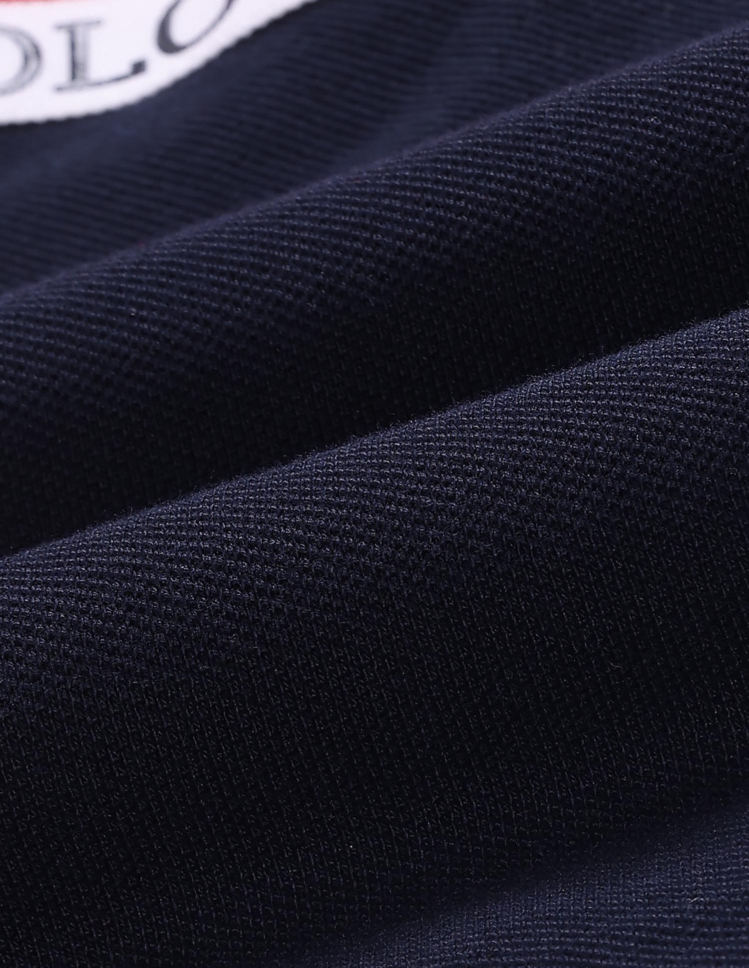 Boys Colour Block Polo Shirt Red and Navy - U.S. POLO ASSN. | Large