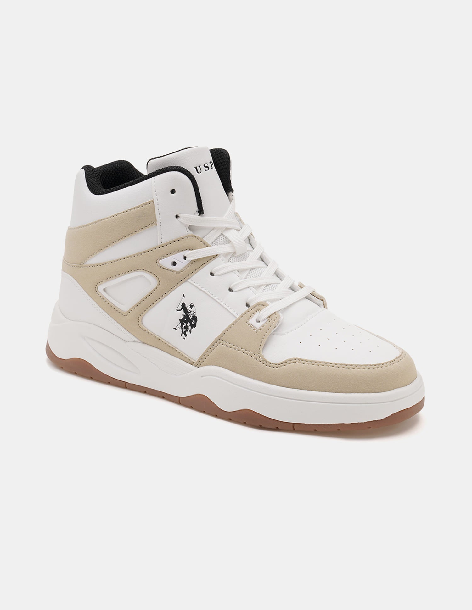 Colour Blocked Mid Top Bruce 2.0 Sneakers
