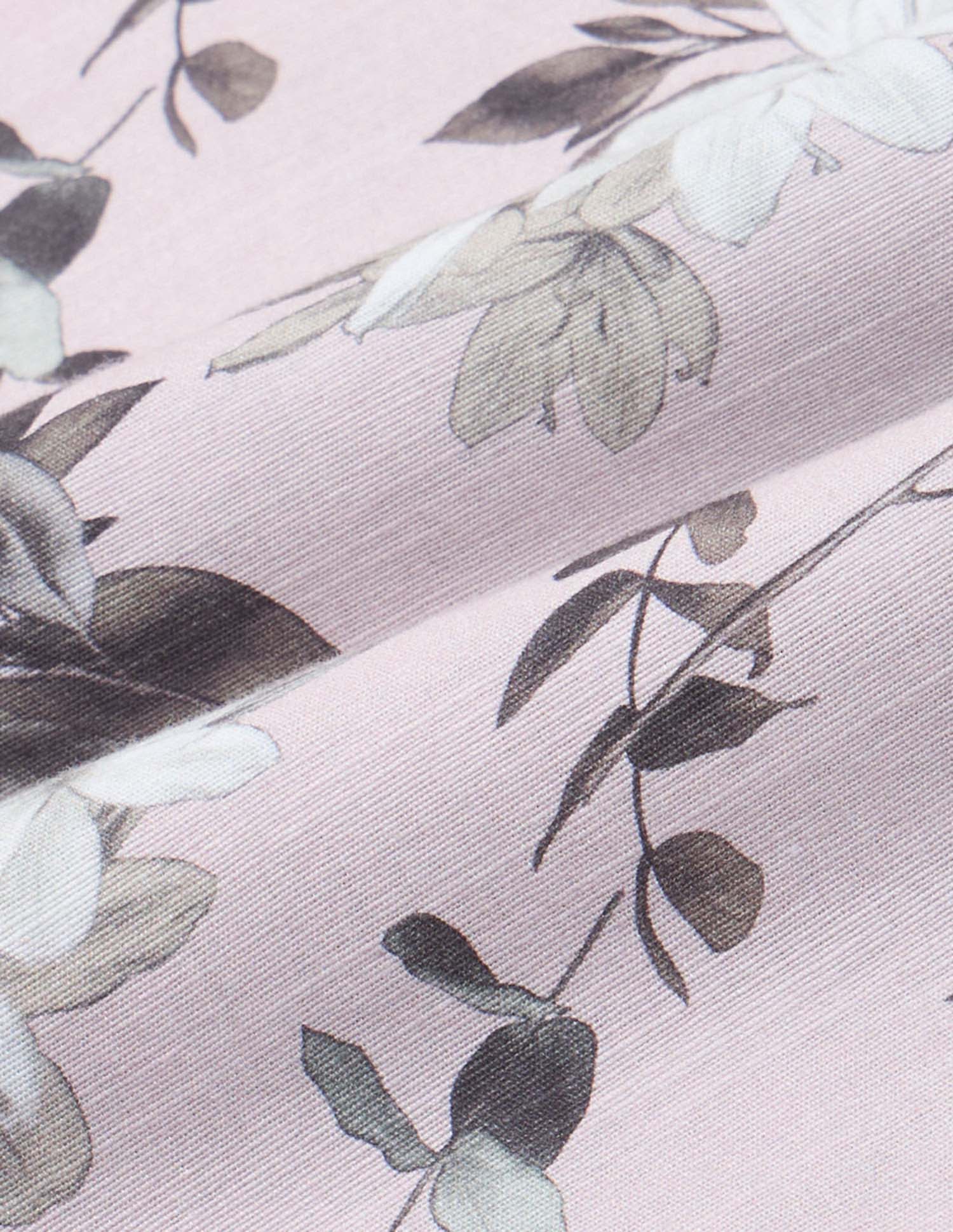 Floral Printed Regular Shirt Light pink - U.S. POLO ASSN. | Large