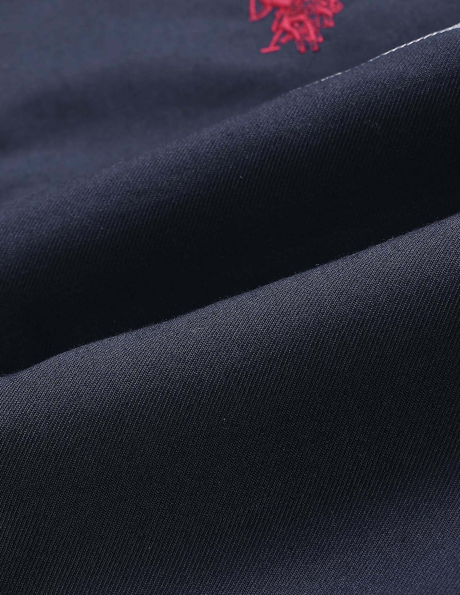 Boys Horizontal Stripe Shirt Navy - U.S. POLO ASSN. | Large