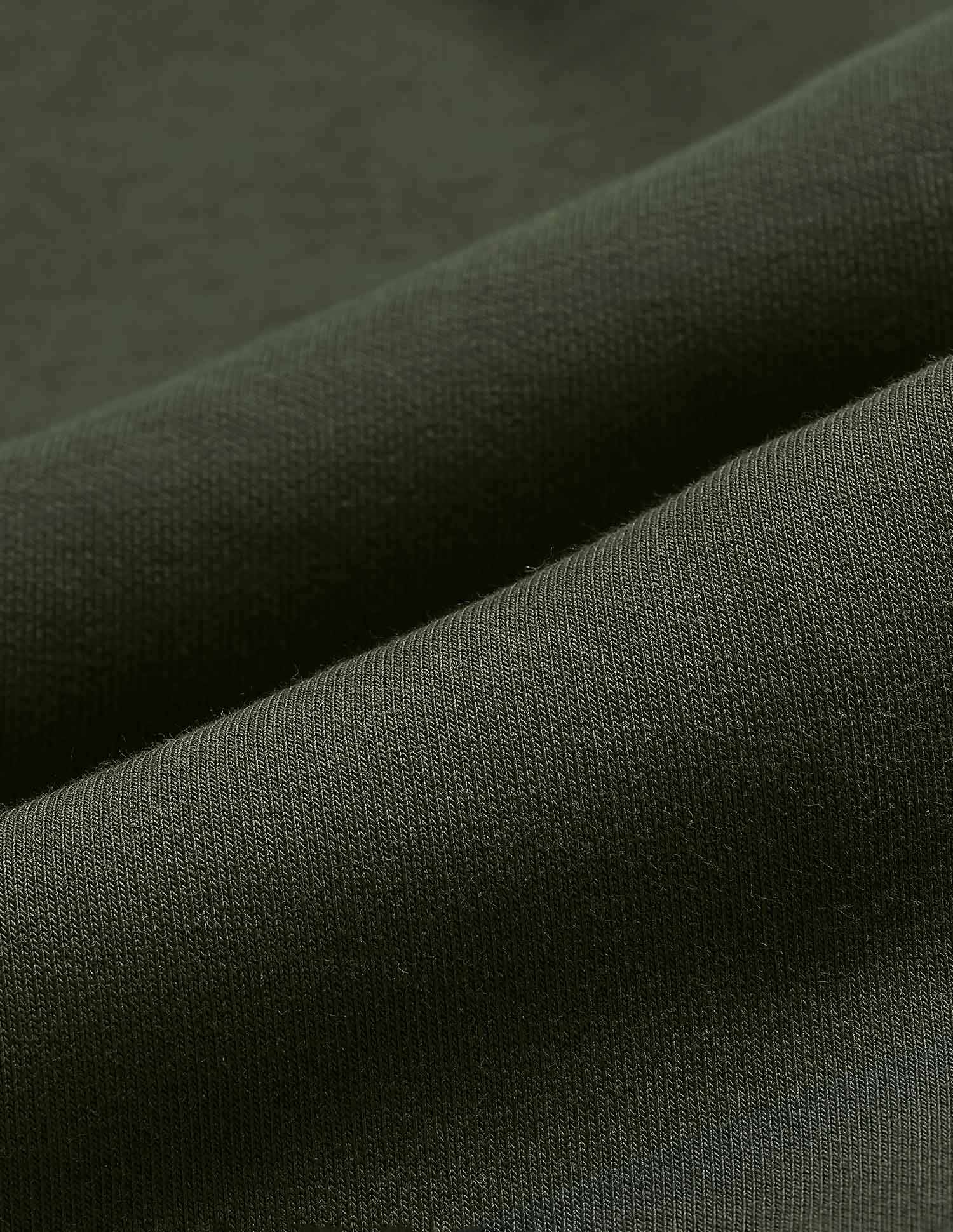 Slim Fit Zipper Active Sweatshirt Olive - U.S. Polo Assn. India | Large