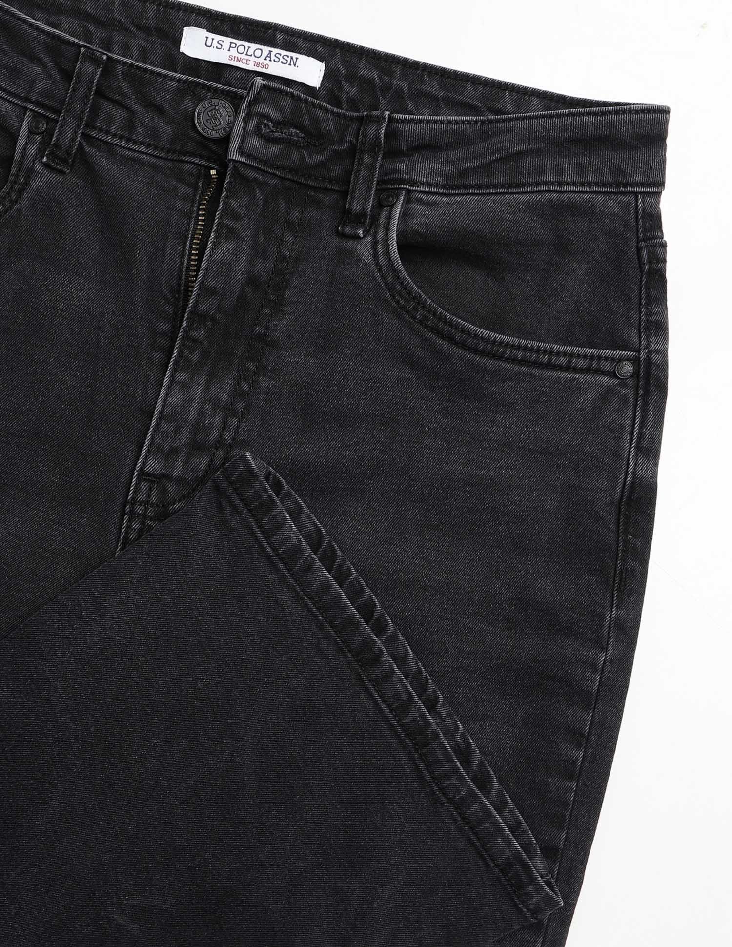 High-Rise Bootcut Fit Jeans Grey - U.S. POLO ASSN. | Large