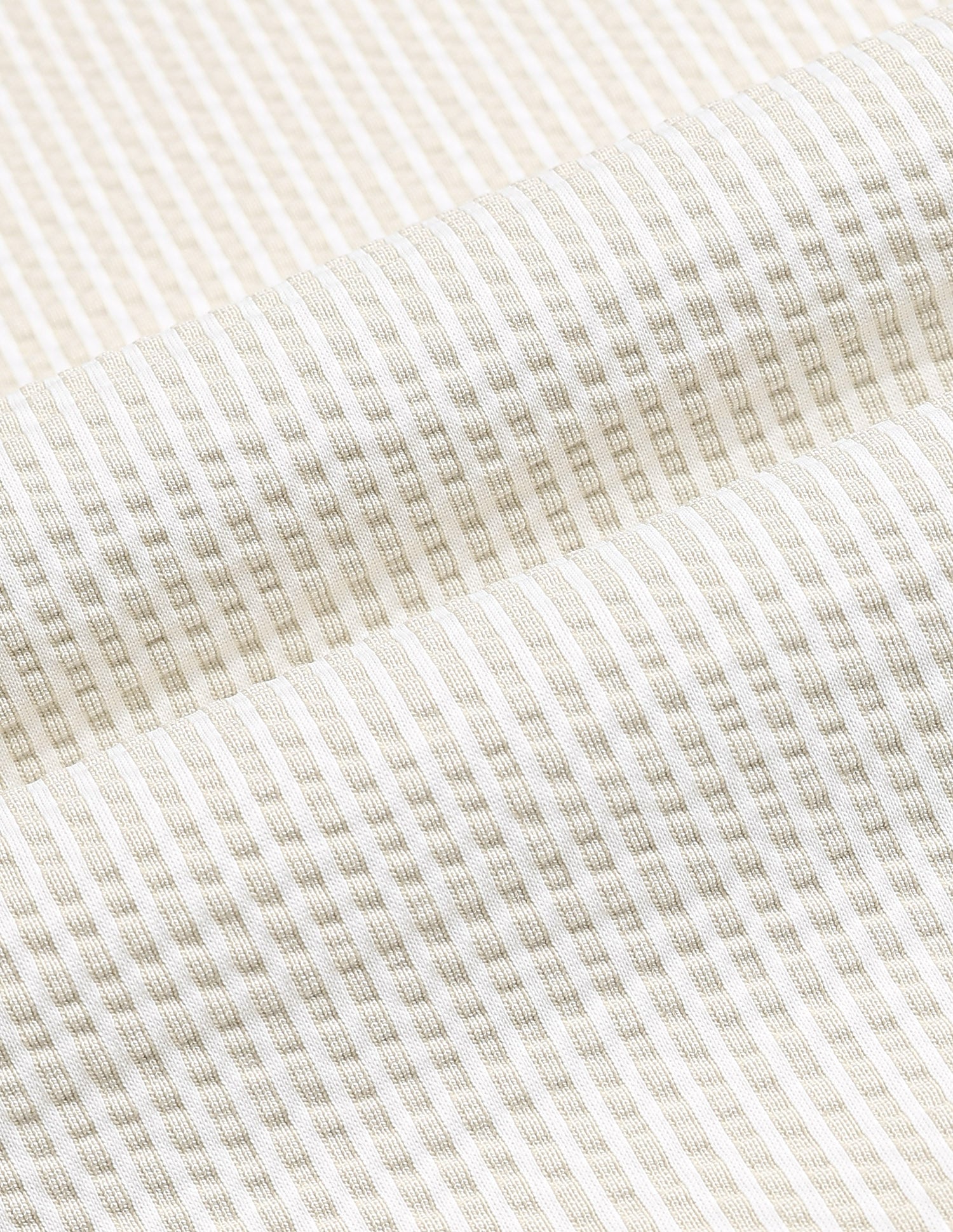 Textured Slim Fit Polo Shirt Off White - U.S. Polo Assn. India | Large