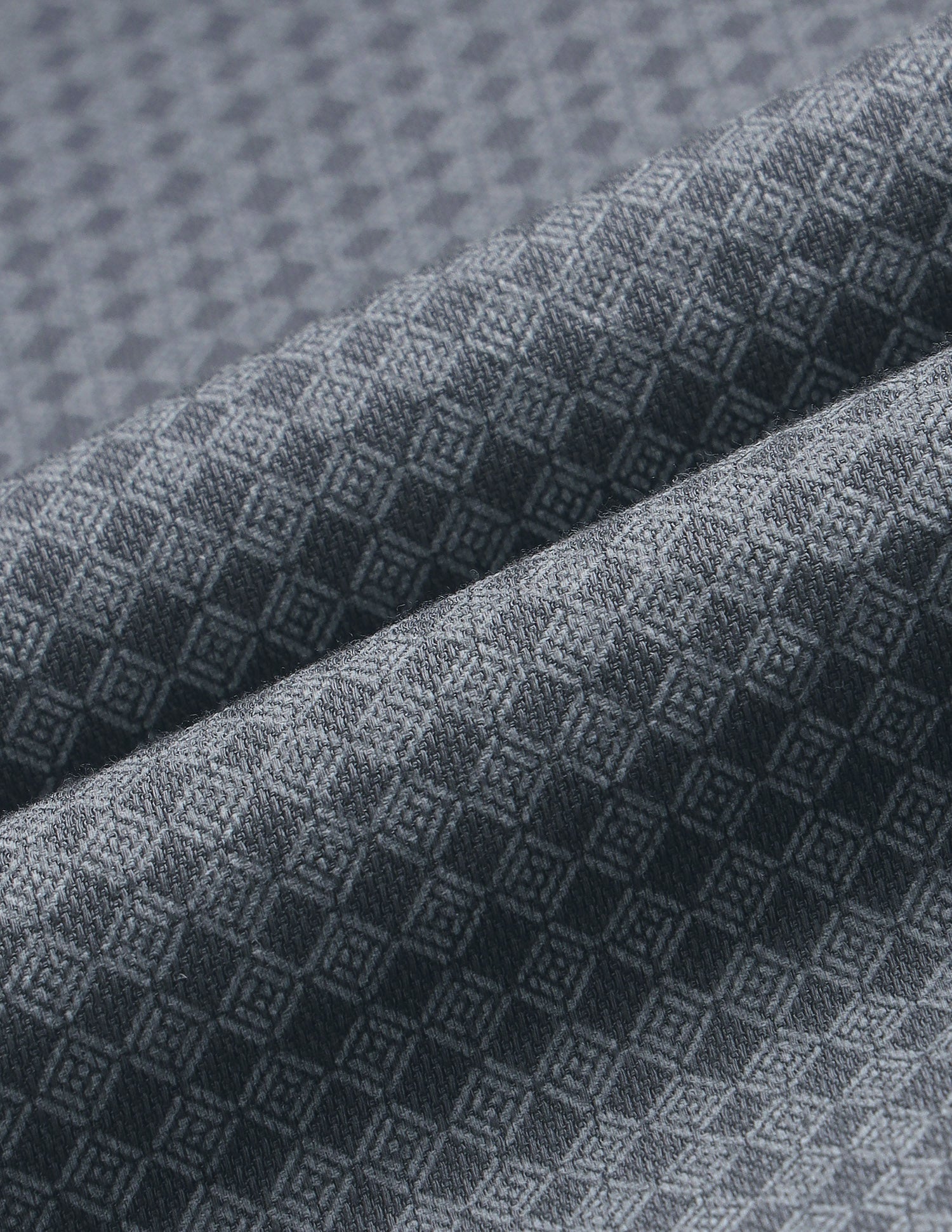 Geometric Printed Regular Fit Shirt Dark Grey - U.S. Polo Assn. India | Large