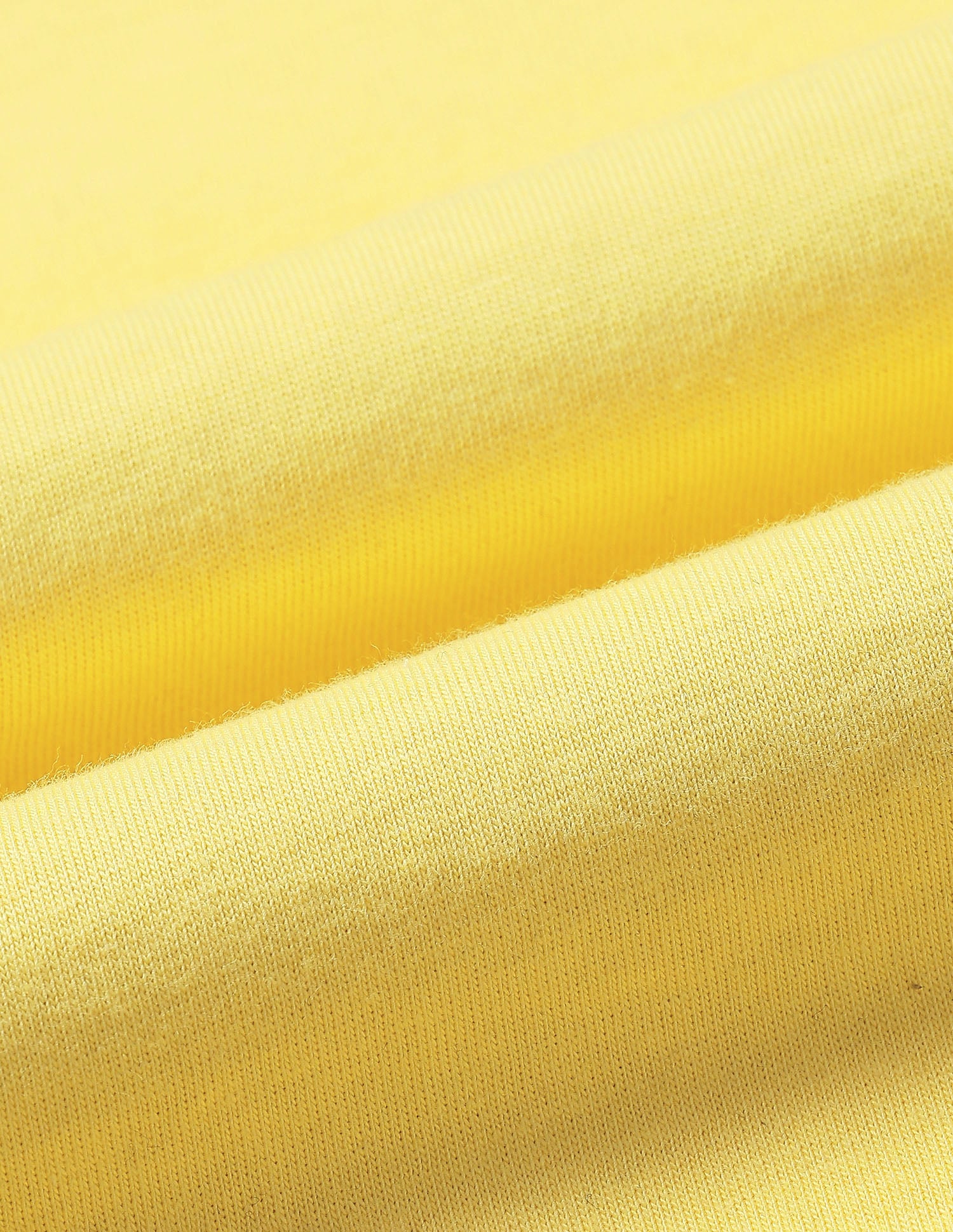 Solid Regular Fit T-Shirt Light Yellow - U.S. Polo Assn. India | Large