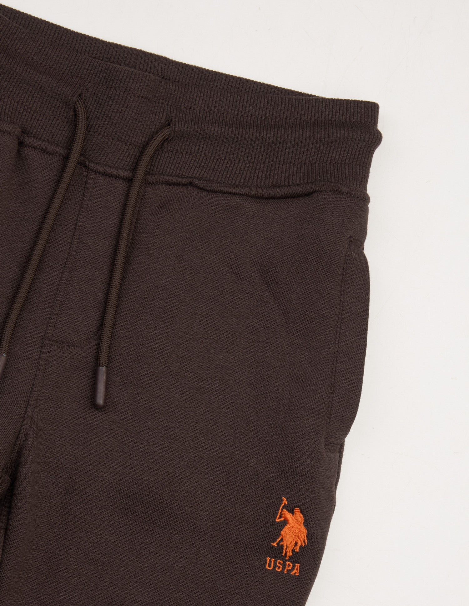 Solid Regular Fit Track Pants Brown - U.S. Polo Assn. India | Large