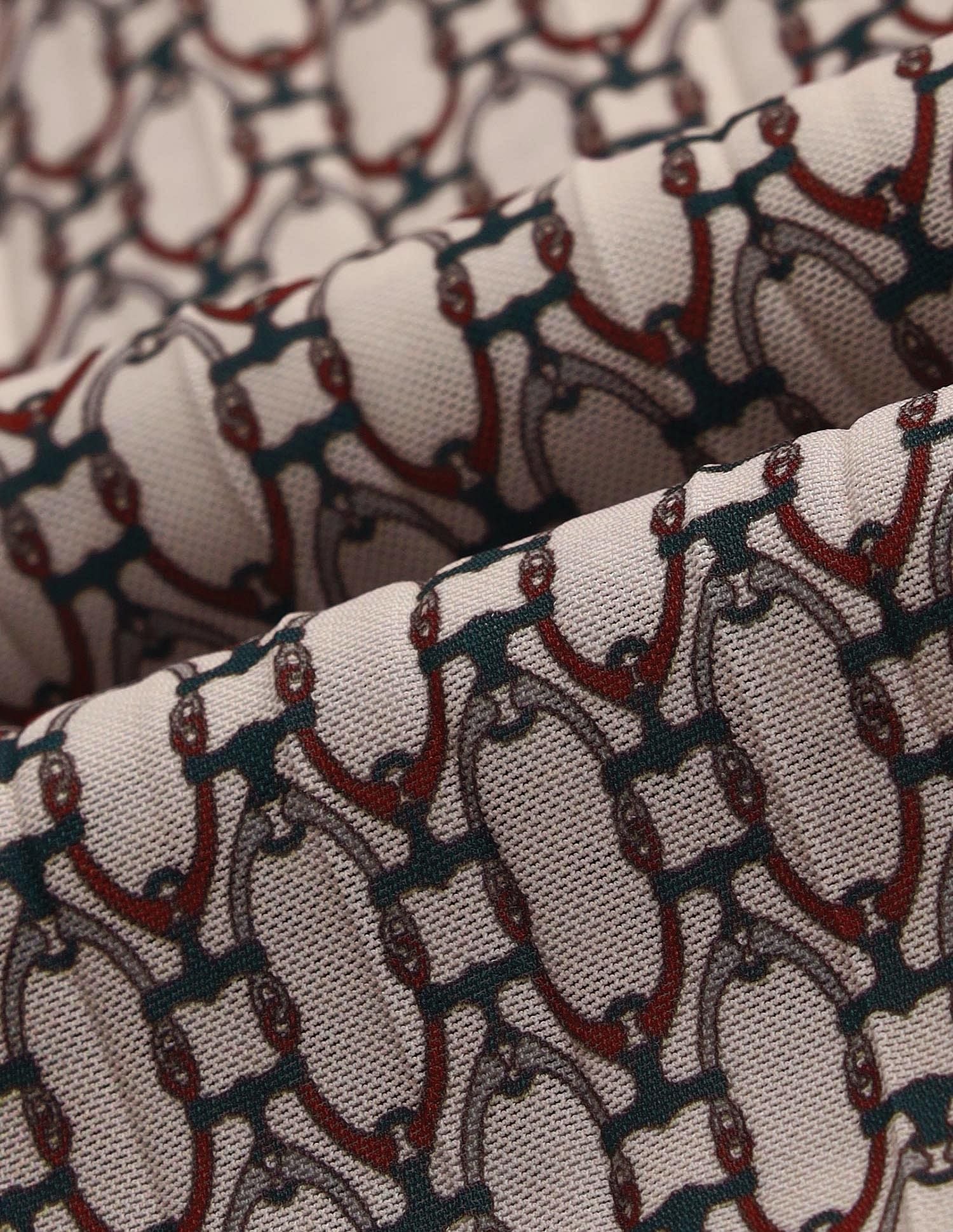 Geometric Print Net Dress Multicolour - U.S. POLO ASSN. | Large