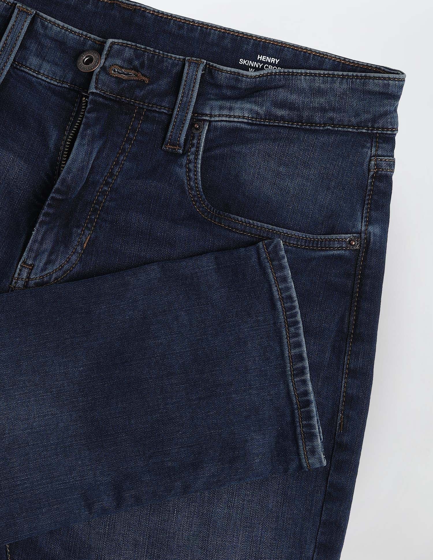 Henry Tapered Fit Blue Jeans Dark Blue - U.S. Polo Assn. India | Large