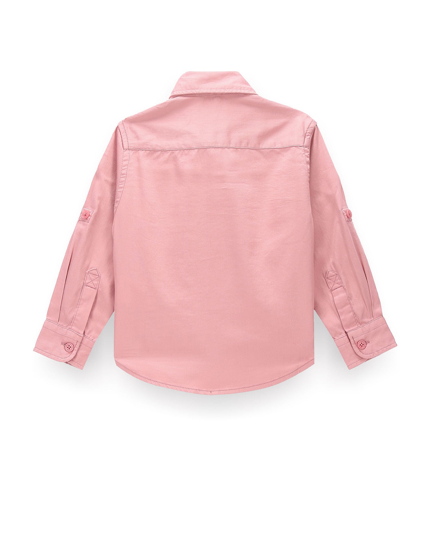 Boys Solid Dobby Shirt Dusty Pink - U.S. POLO ASSN. | Large