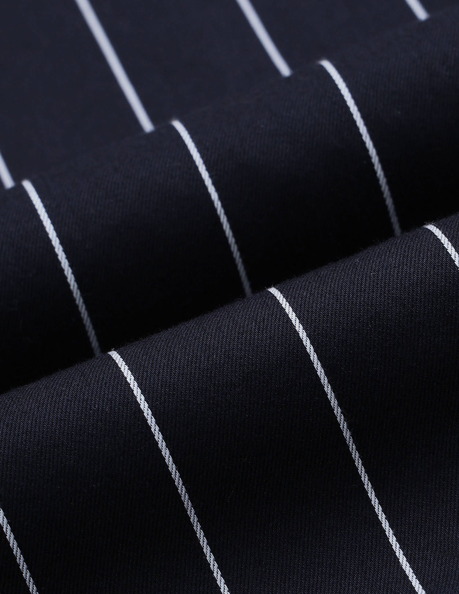 Boys Vertical Striped Twill Shirt Navy - U.S. POLO ASSN. | Large