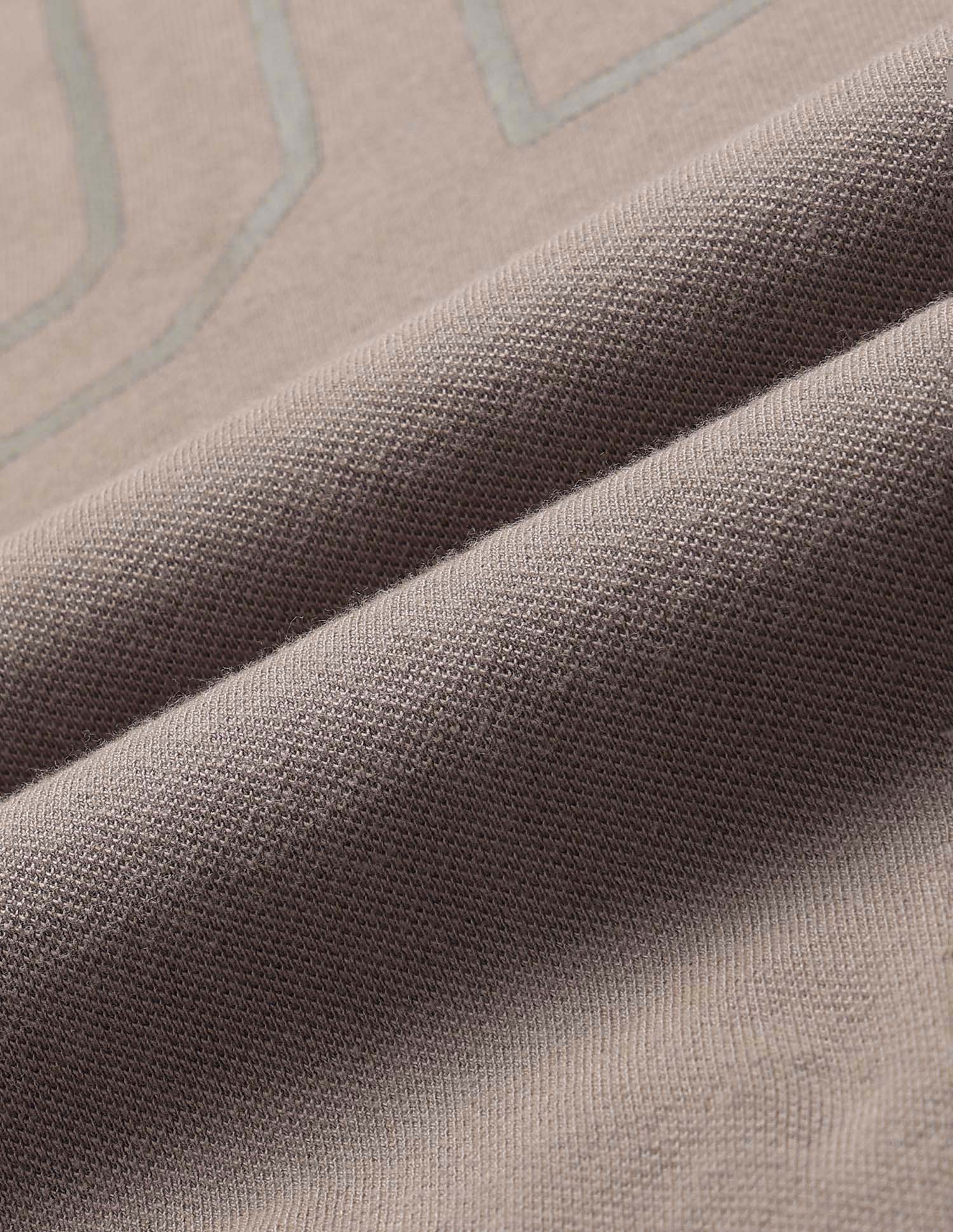 Brand Printed Relaxed Fit T-Shirt Beige - U.S. Polo Assn. India | Large