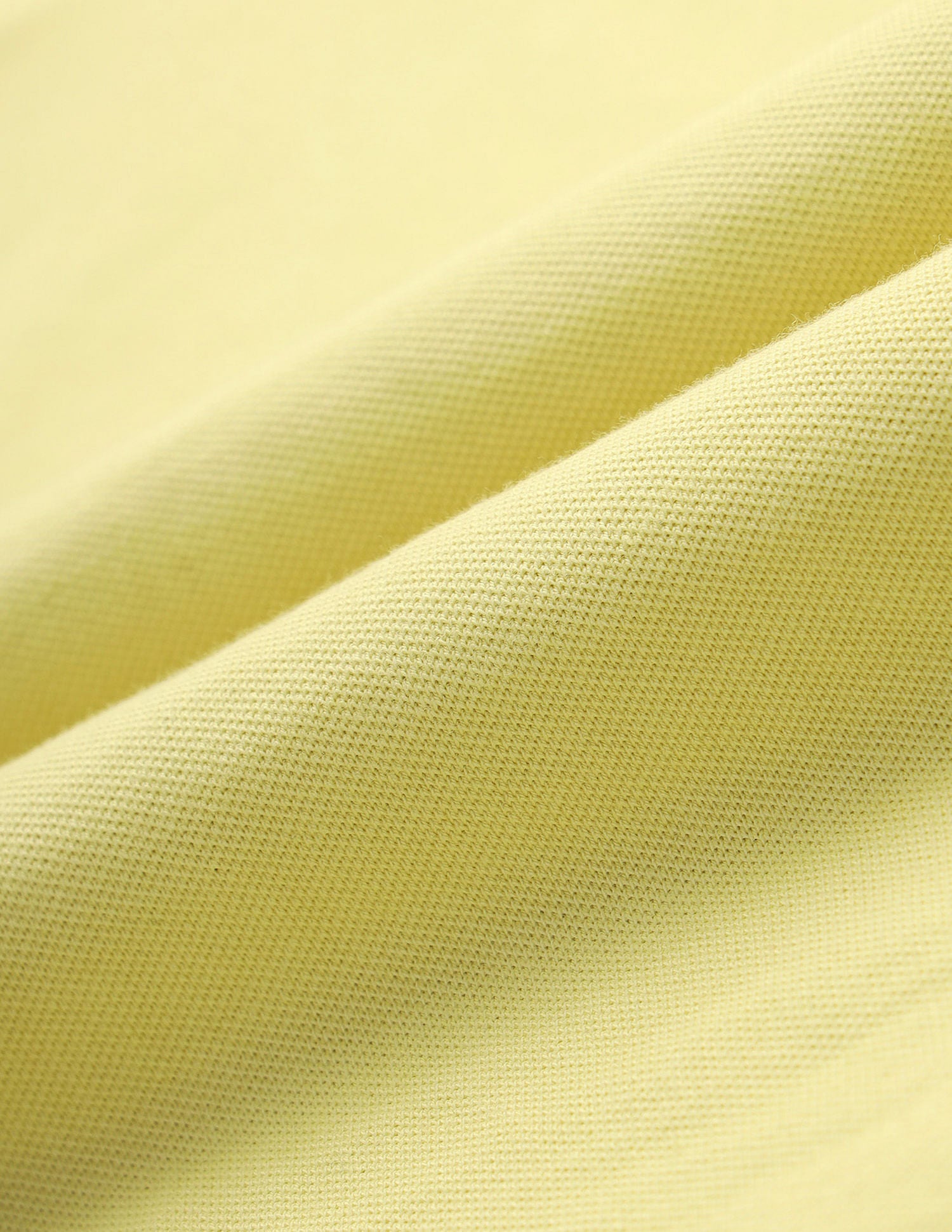 Striped Collar Pique Polo Shirt Yellow - U.S. POLO ASSN. | Large